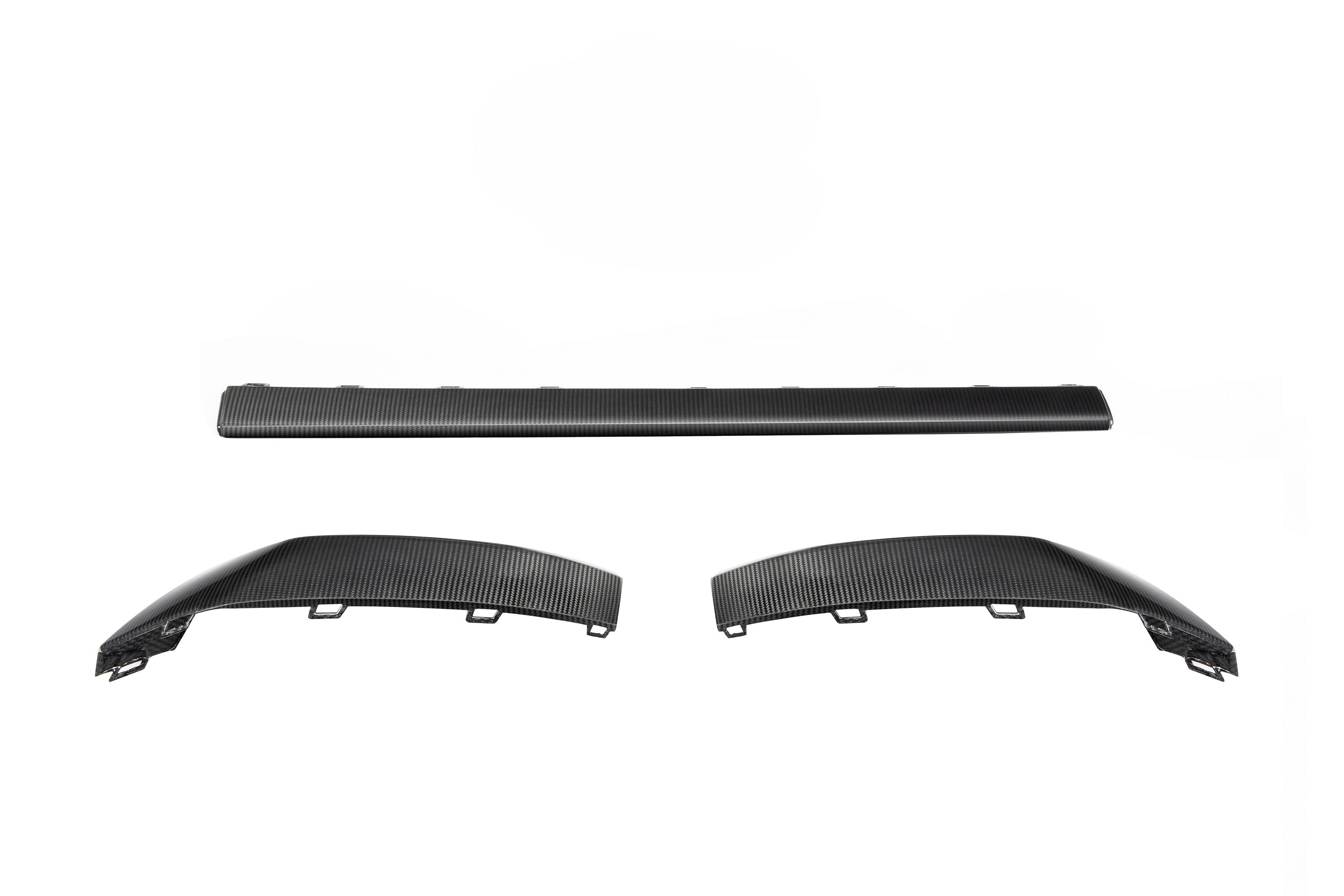 OEM Style Pre-preg Carbon Fiber Outer Diffuser Trim for Audi RS3 8Y 24-26 - Carbon Factory