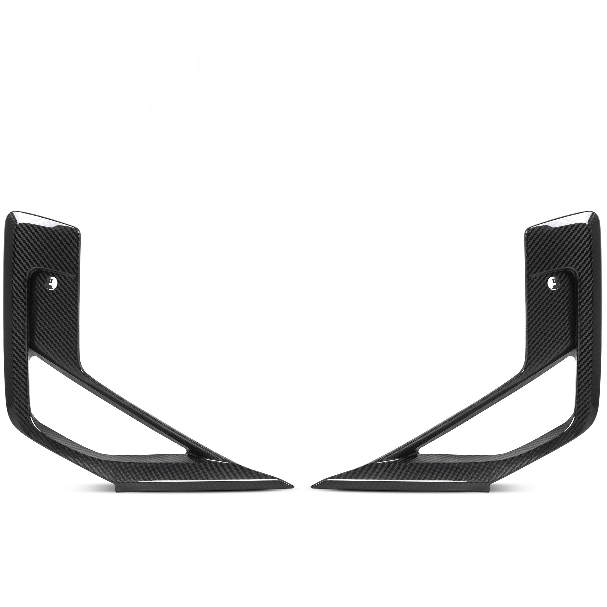 OEM Style Pre-Preg Carbon Fibre Front Bumper Trims for BMW F97 X3M F98 X4M LCI 22-24 - Carbon Factory