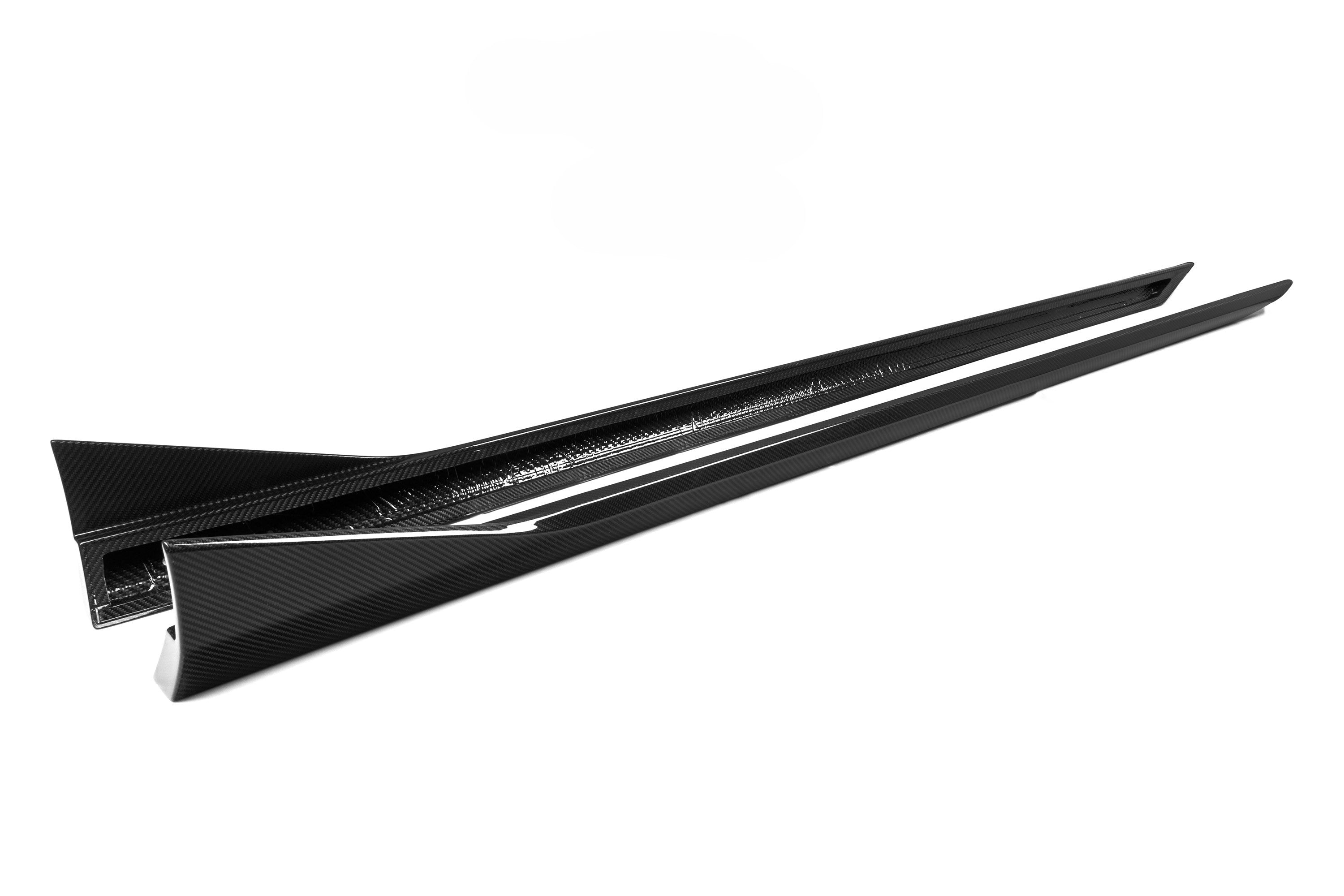 MP Style Pre-Preg Carbon Fibre Side Skirts for BMW G90 G99 M5 2025-Present - Carbon Factory