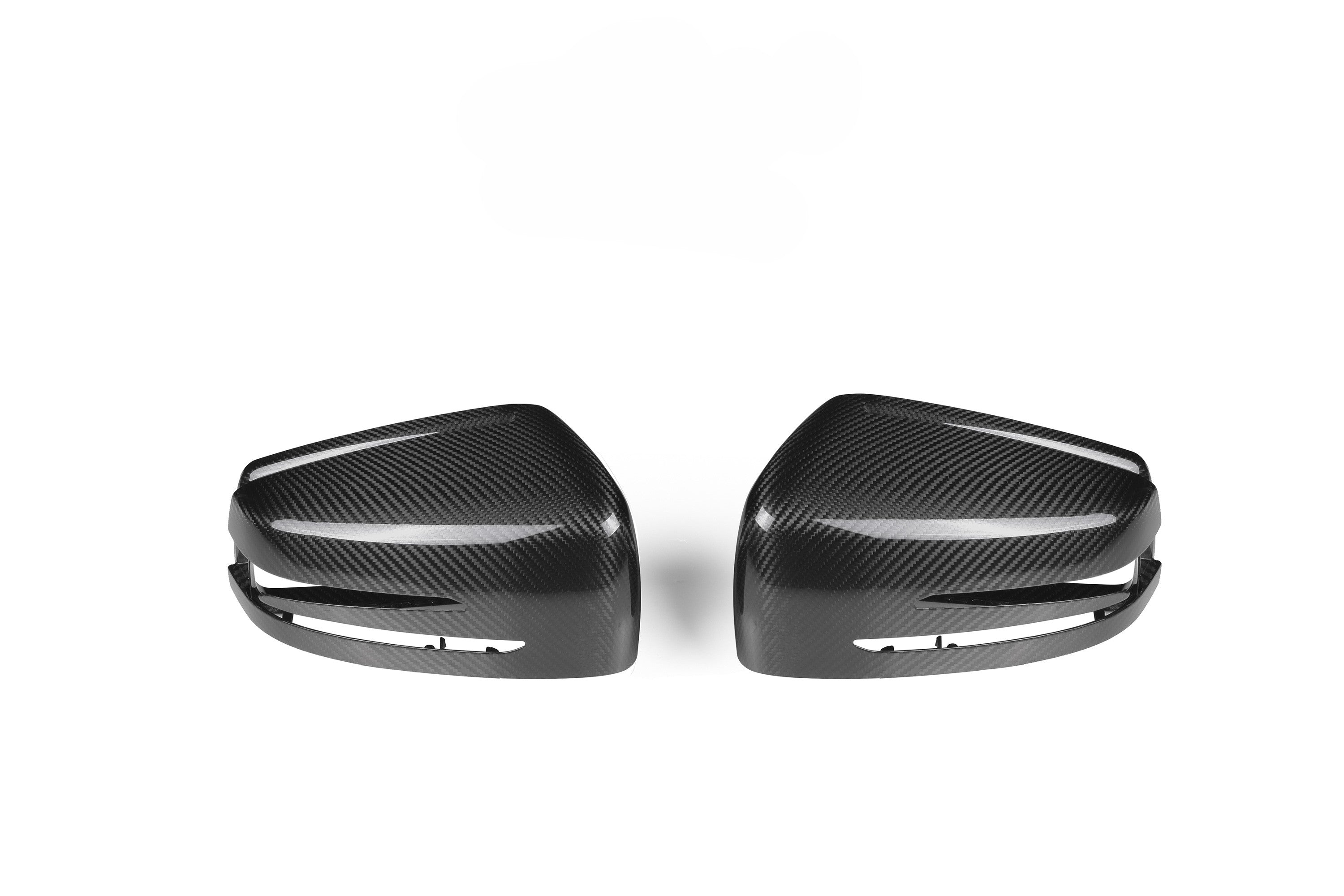 Pre-preg Carbon Fibre Replacement Mirror Covers for Mercedes Benz W463 G Class G Wagon 10-17 - Carbon Factory