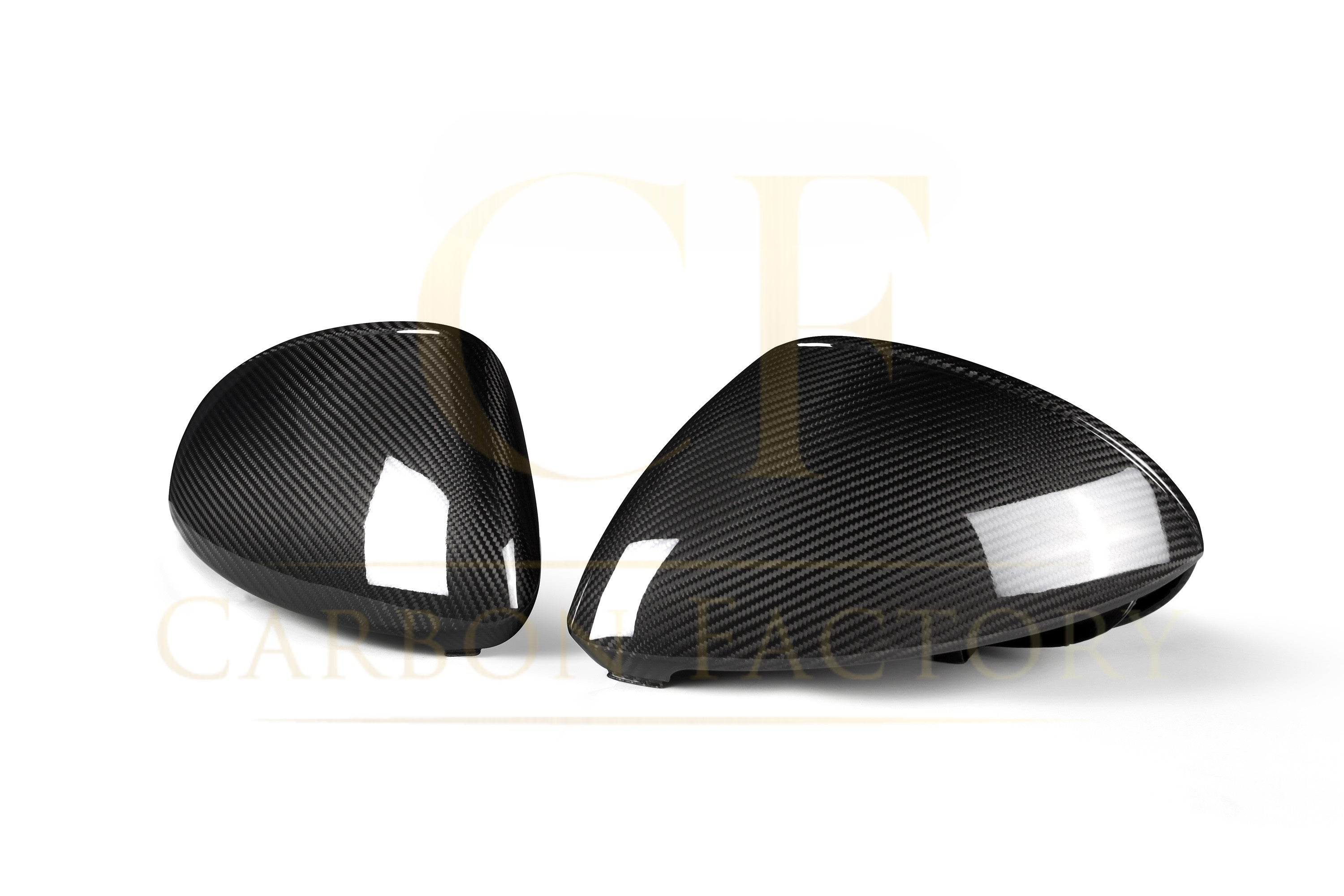 Pre-Preg Carbon Fibre Mirror Covers for Porsche Caynne 9ya 17-Present LHD - Carbon Factory