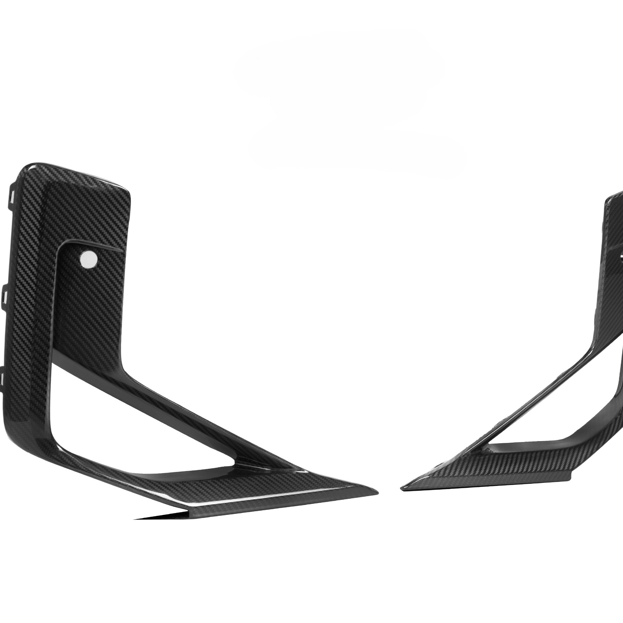 OEM Style Pre-Preg Carbon Fibre Front Bumper Trims for BMW F97 X3M F98 X4M LCI 22-24 - Carbon Factory