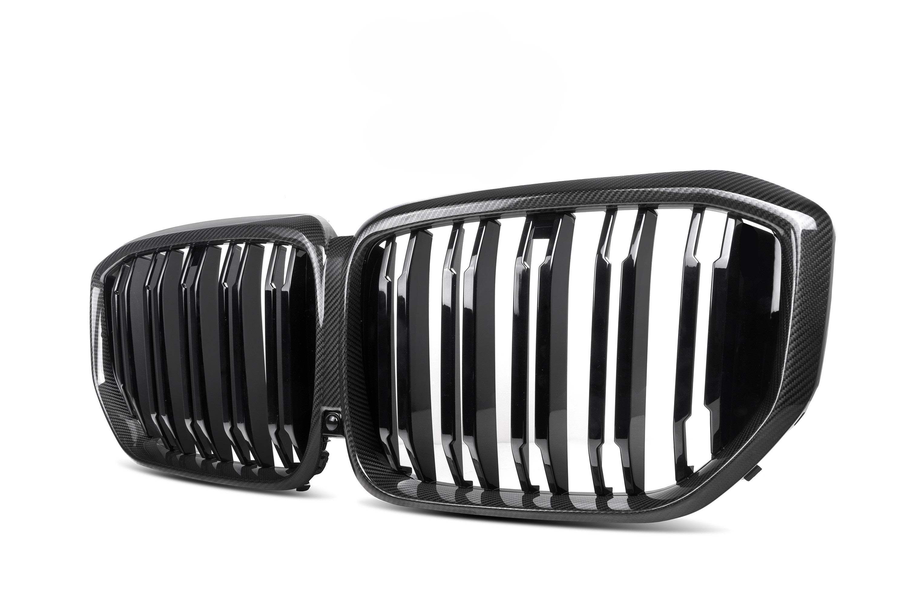 Double Slat Pre-preg Carbon Fibre Front Grille for BMW G05 X5 LCI 23-25 - Carbon Factory