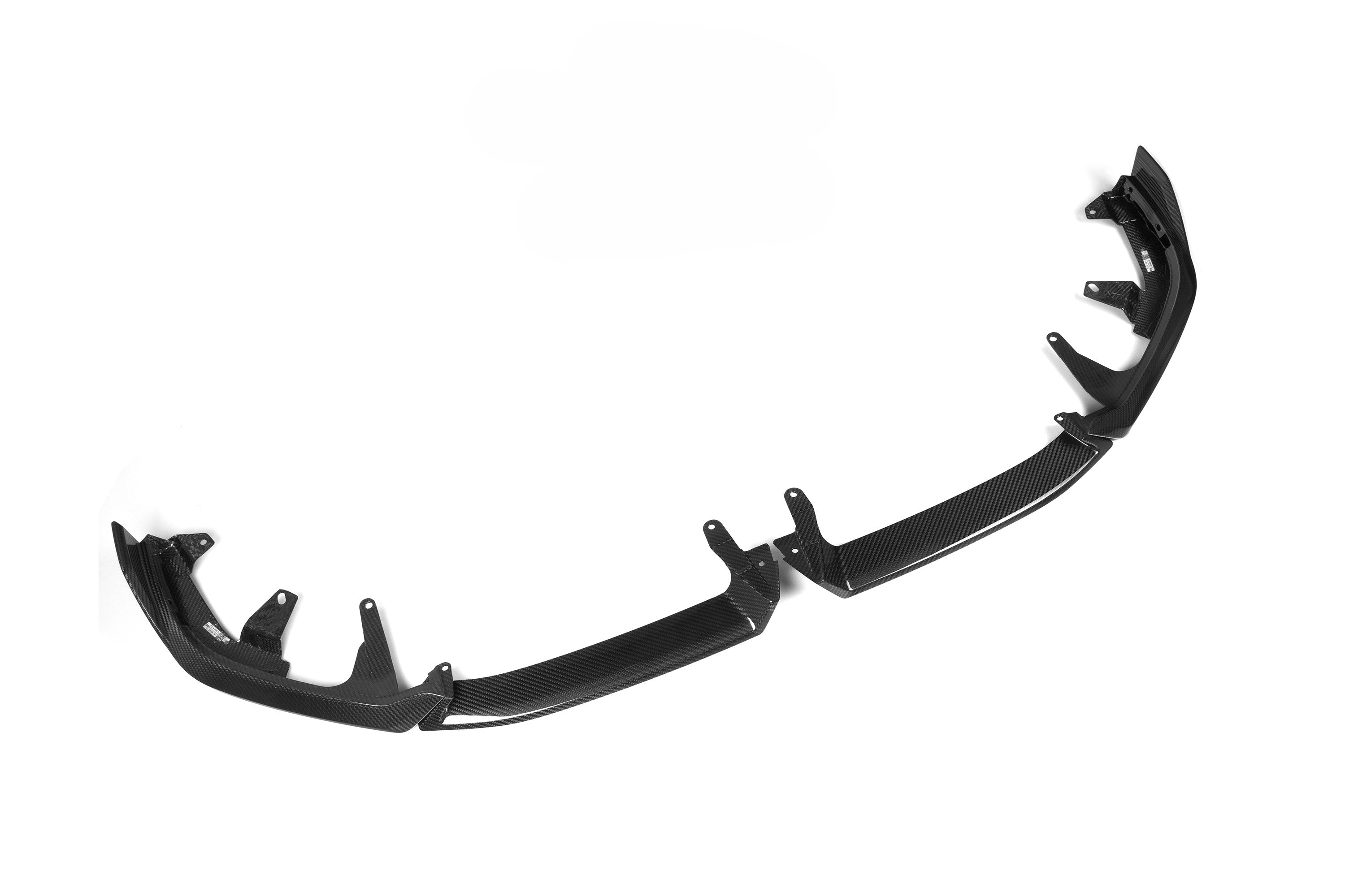 MP Style Pre-Preg Carbon Fibre Front Splitter for BMW G60 5 Series & i5 24-Present - Carbon Factory