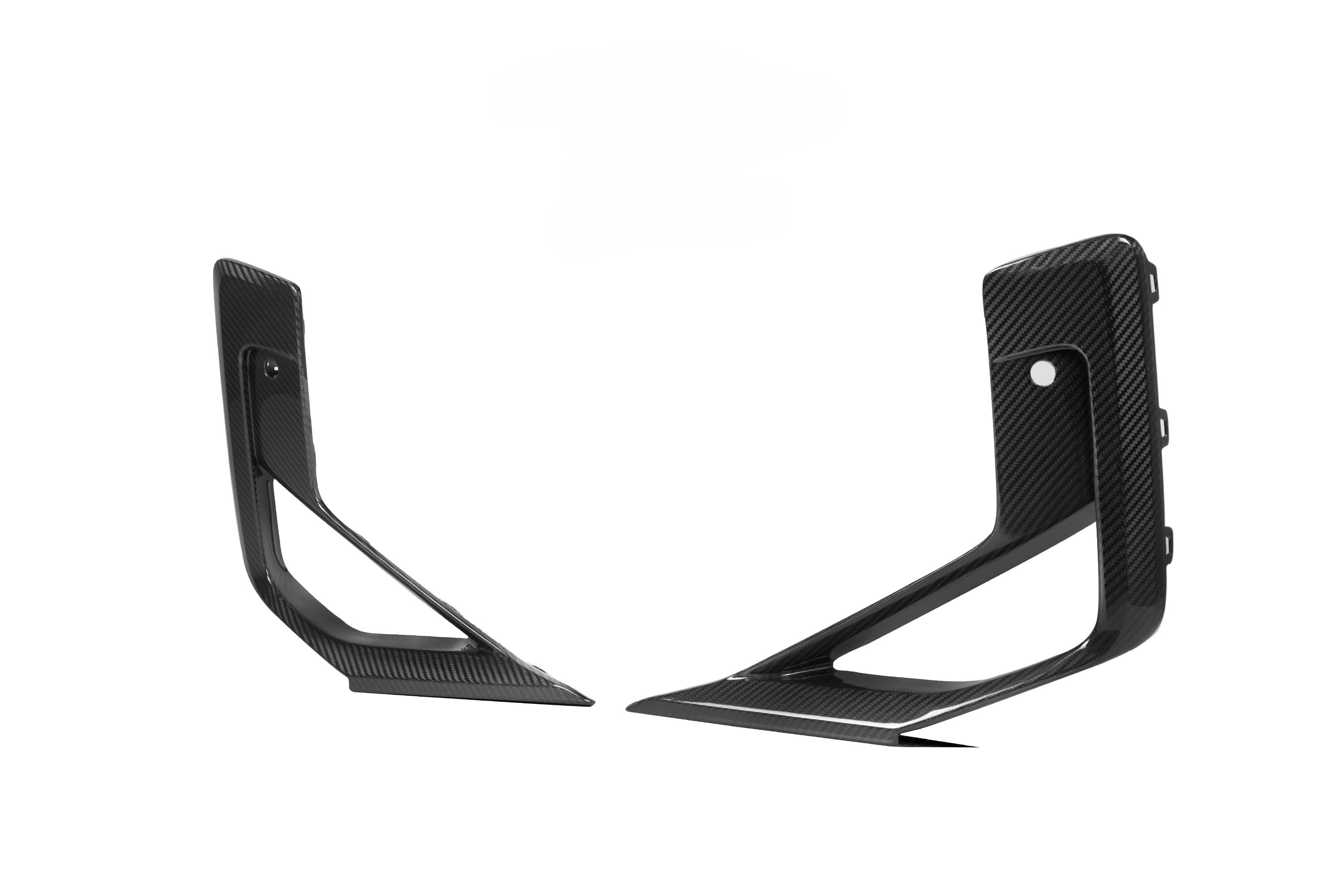 OEM Style Pre-Preg Carbon Fibre Front Bumper Trims for BMW F97 X3M F98 X4M LCI 22-24 - Carbon Factory