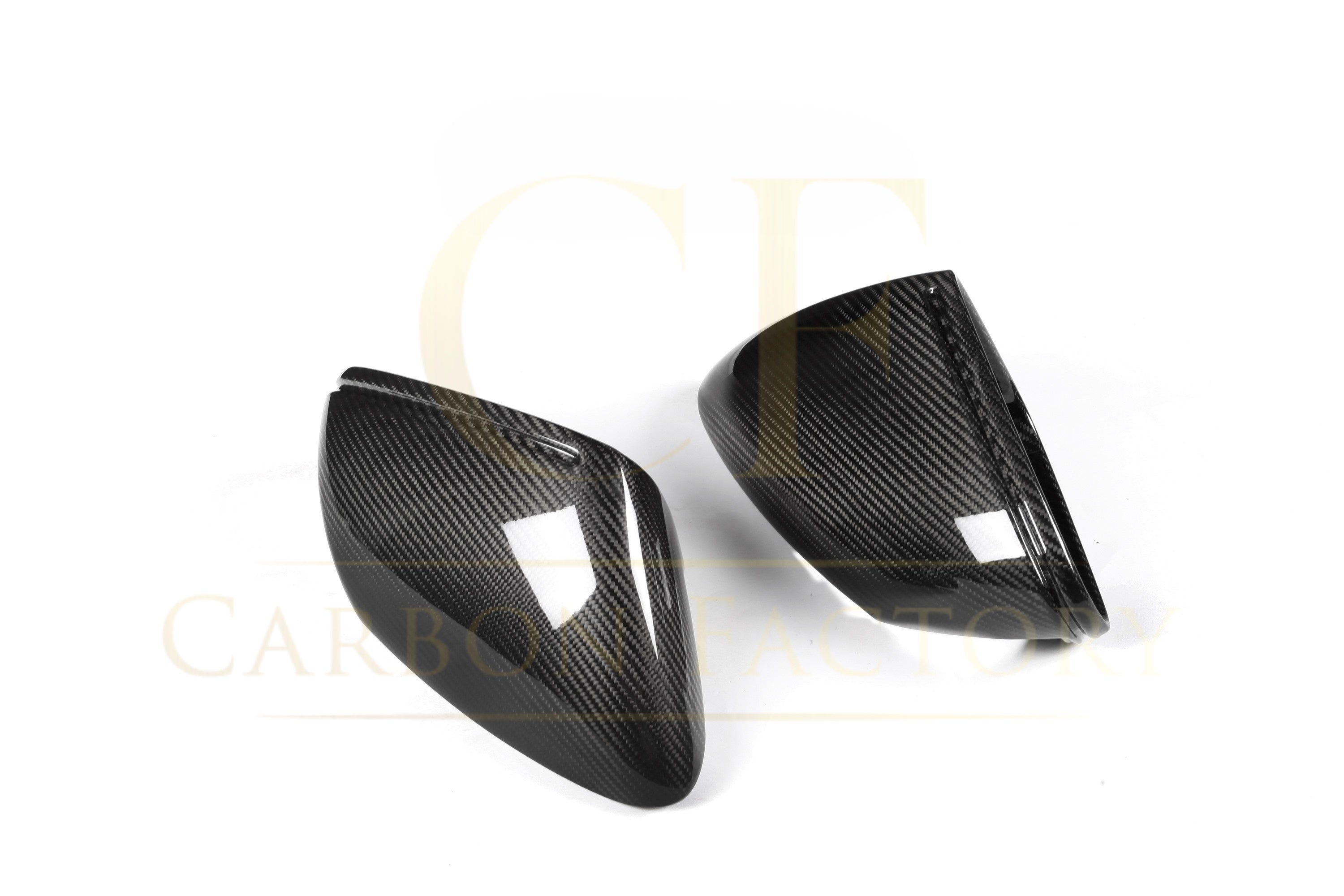 Pre-Preg Carbon Fibre Mirror Covers for Porsche 992 911 LHD 19-Present - Carbon Factory