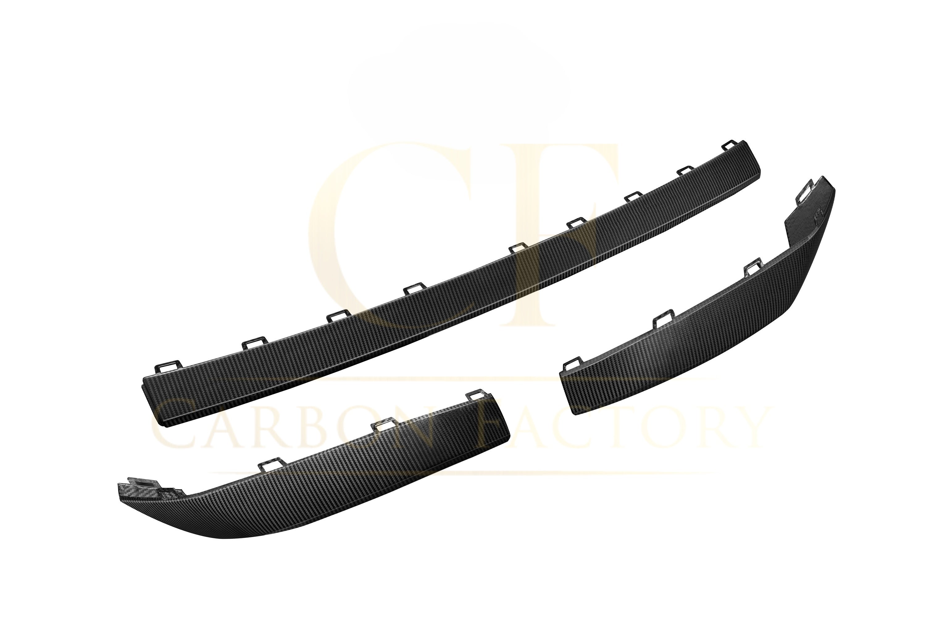 OEM Style Pre-preg Carbon Fiber Outer Diffuser Trim for Audi RS3 8Y 24-26 - Carbon Factory