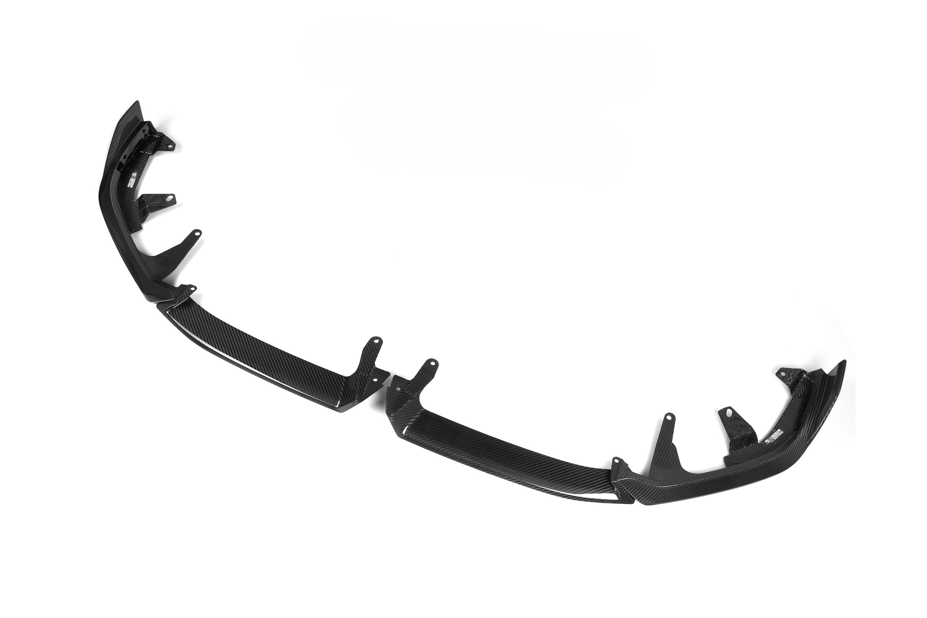 MP Style Pre-Preg Carbon Fibre Front Splitter for BMW G60 5 Series & i5 24-Present - Carbon Factory