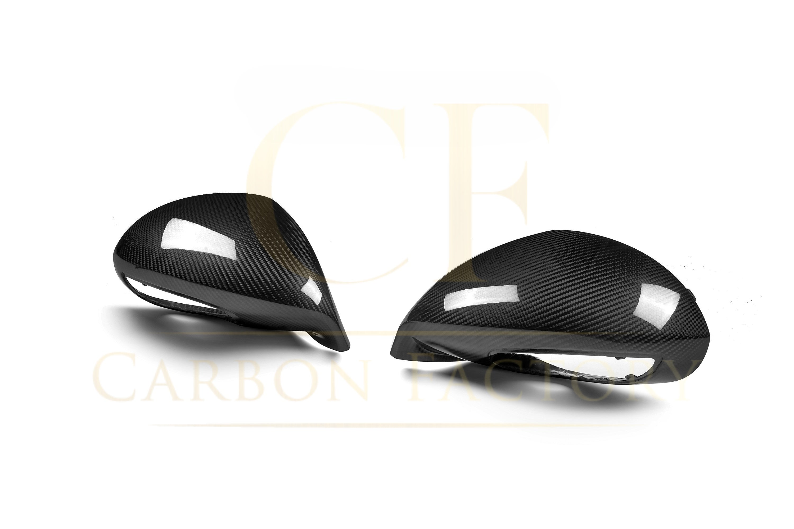 Pre-Preg Carbon Fibre Mirror Covers for Porsche 991 911 RS LHD 11-15 - Carbon Factory