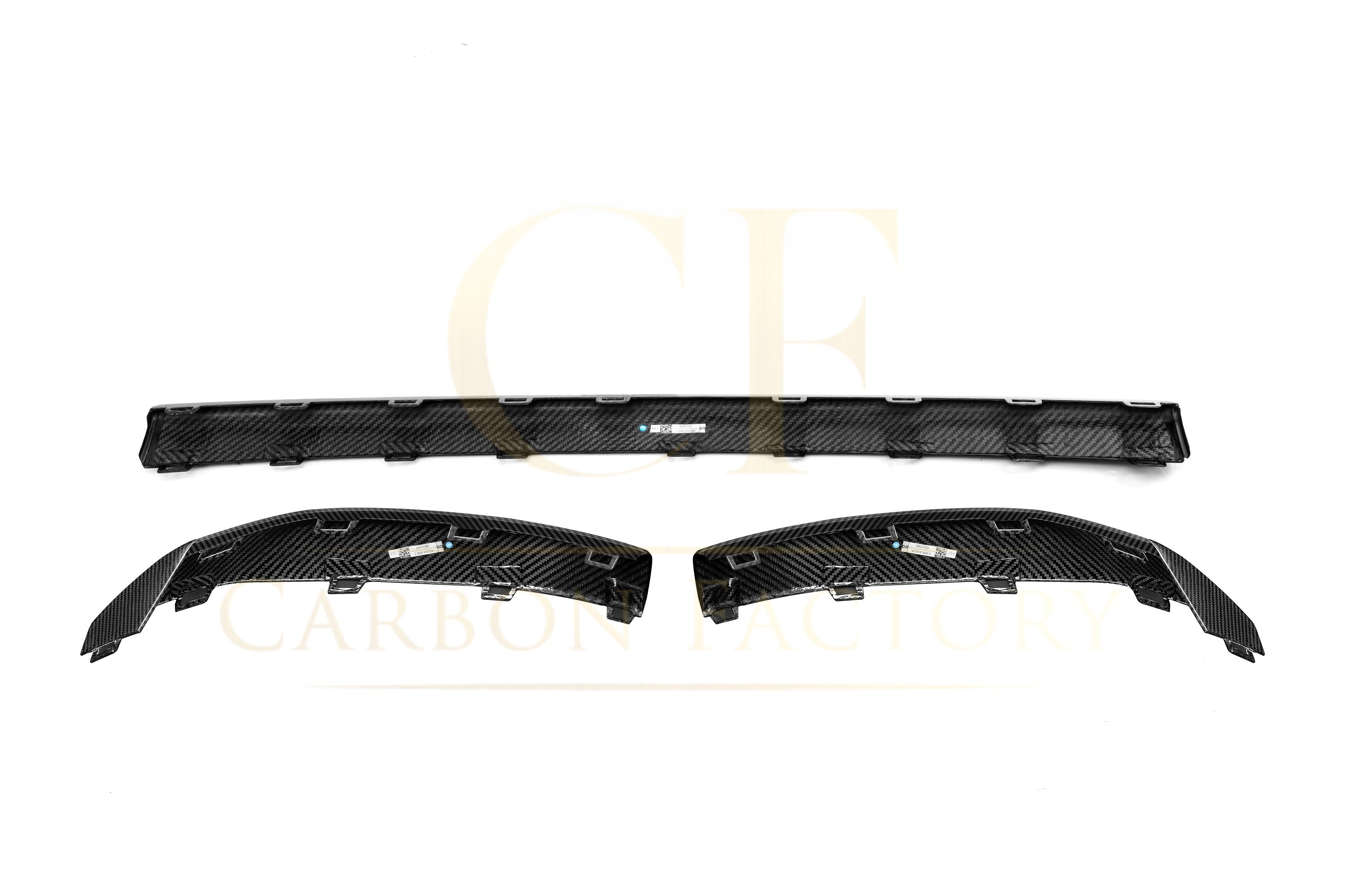 OEM Style Pre-preg Carbon Fiber Outer Diffuser Trim for Audi RS3 8Y 24-26 - Carbon Factory