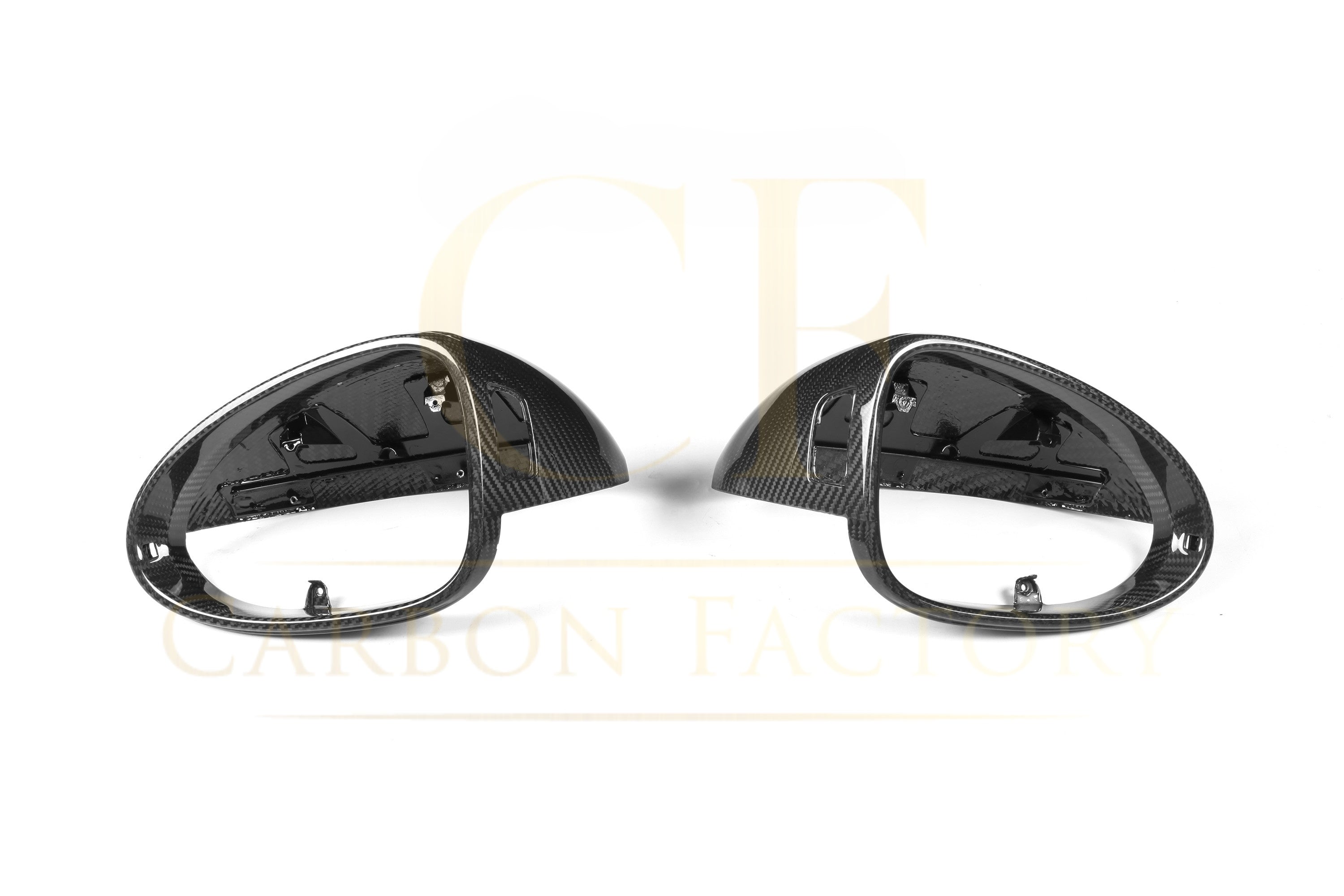 Pre-Preg Carbon Fibre Mirror Covers for Porsche Macan 14-26 - Carbon Factory