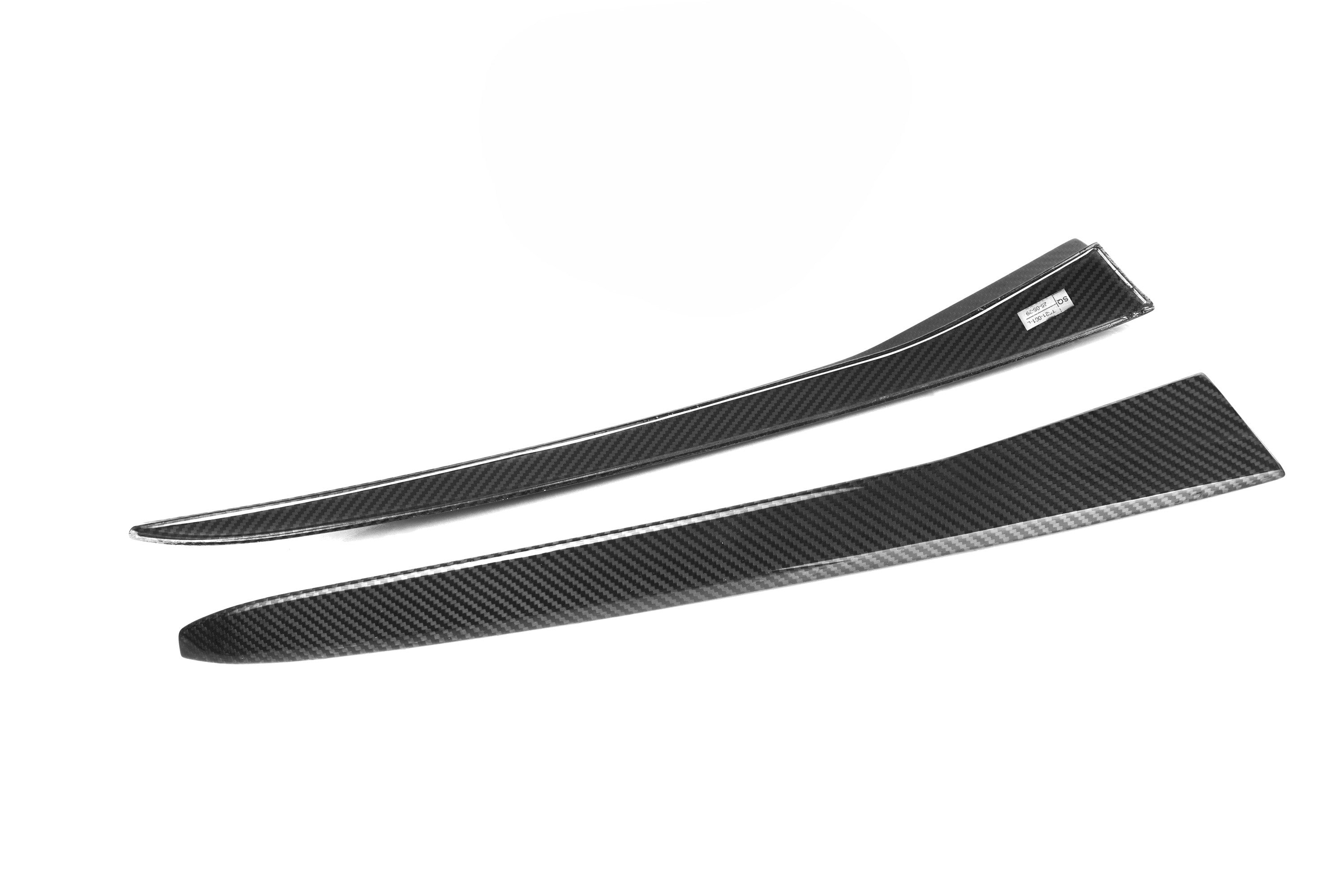 Pre-Preg Carbon Fibre Rear Window Inserts for BMW F98 X4M 19-26 - Carbon Factory