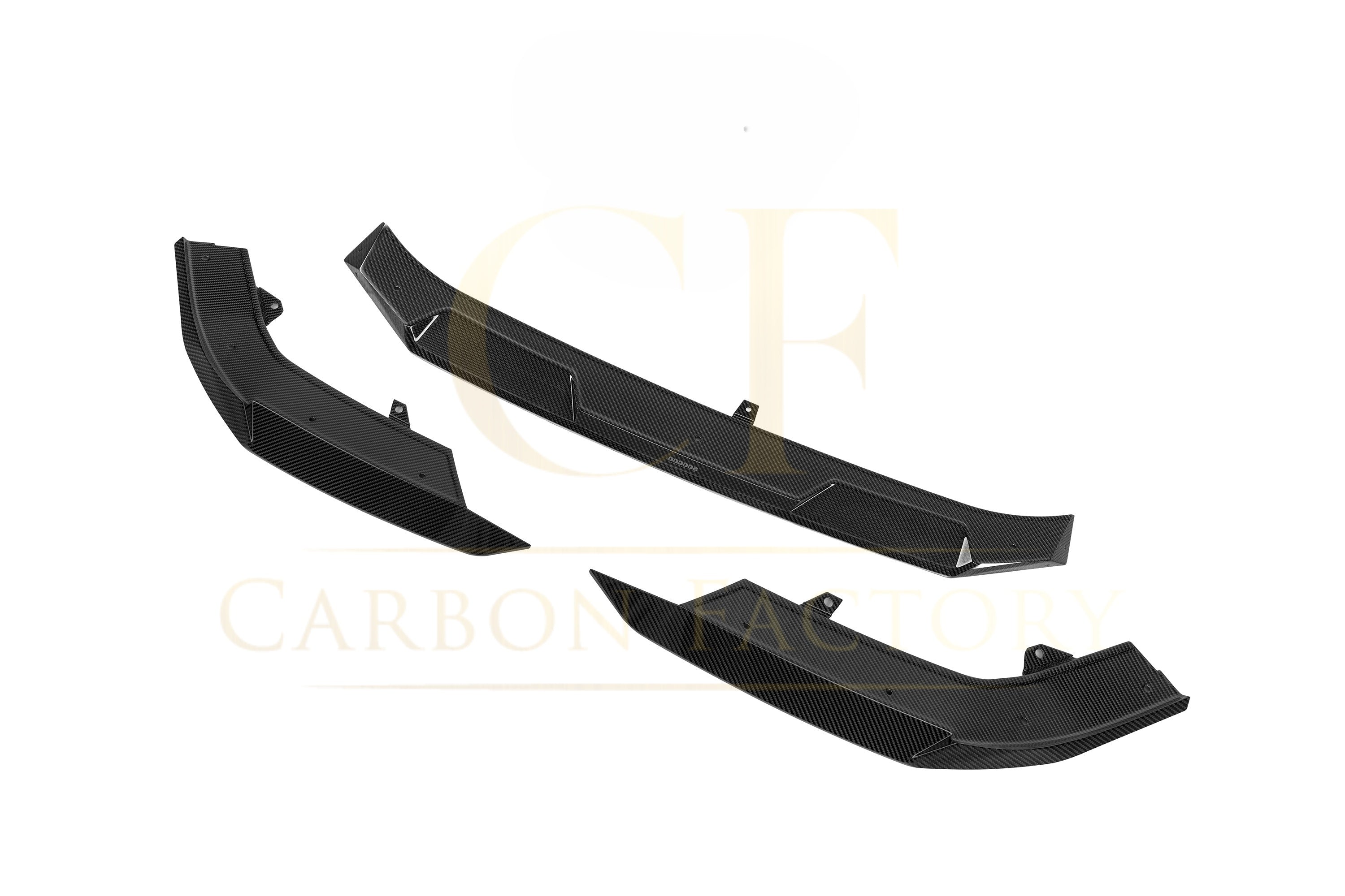 SQ-V2 Style Pre-preg Carbon Fiber Front Splitter for Audi RS3 8Y 24-26 - Carbon Factory