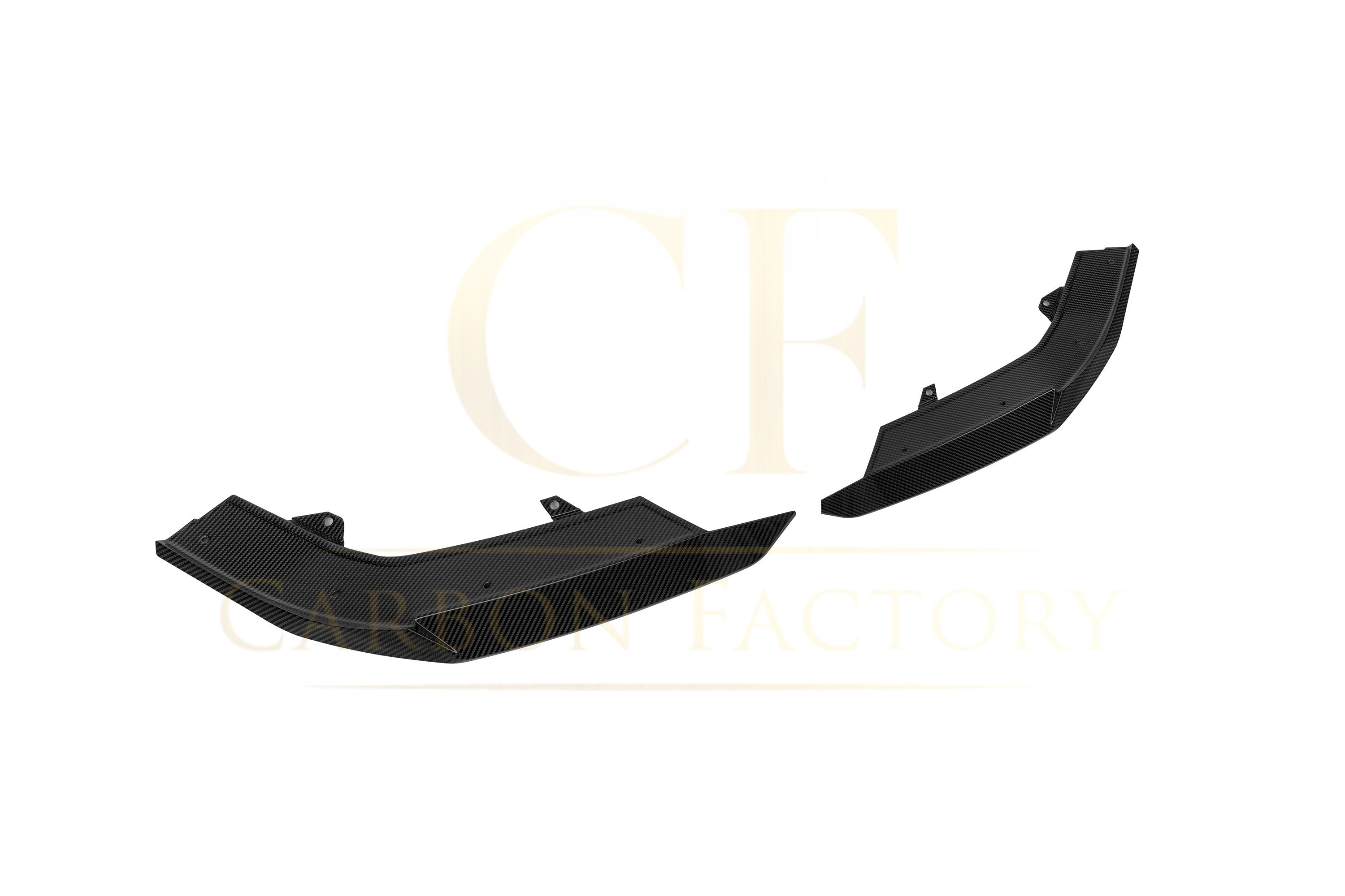 SQ-V2 Style Pre-preg Carbon Fiber Front Splitter for Audi RS3 8Y 24-26 - Carbon Factory