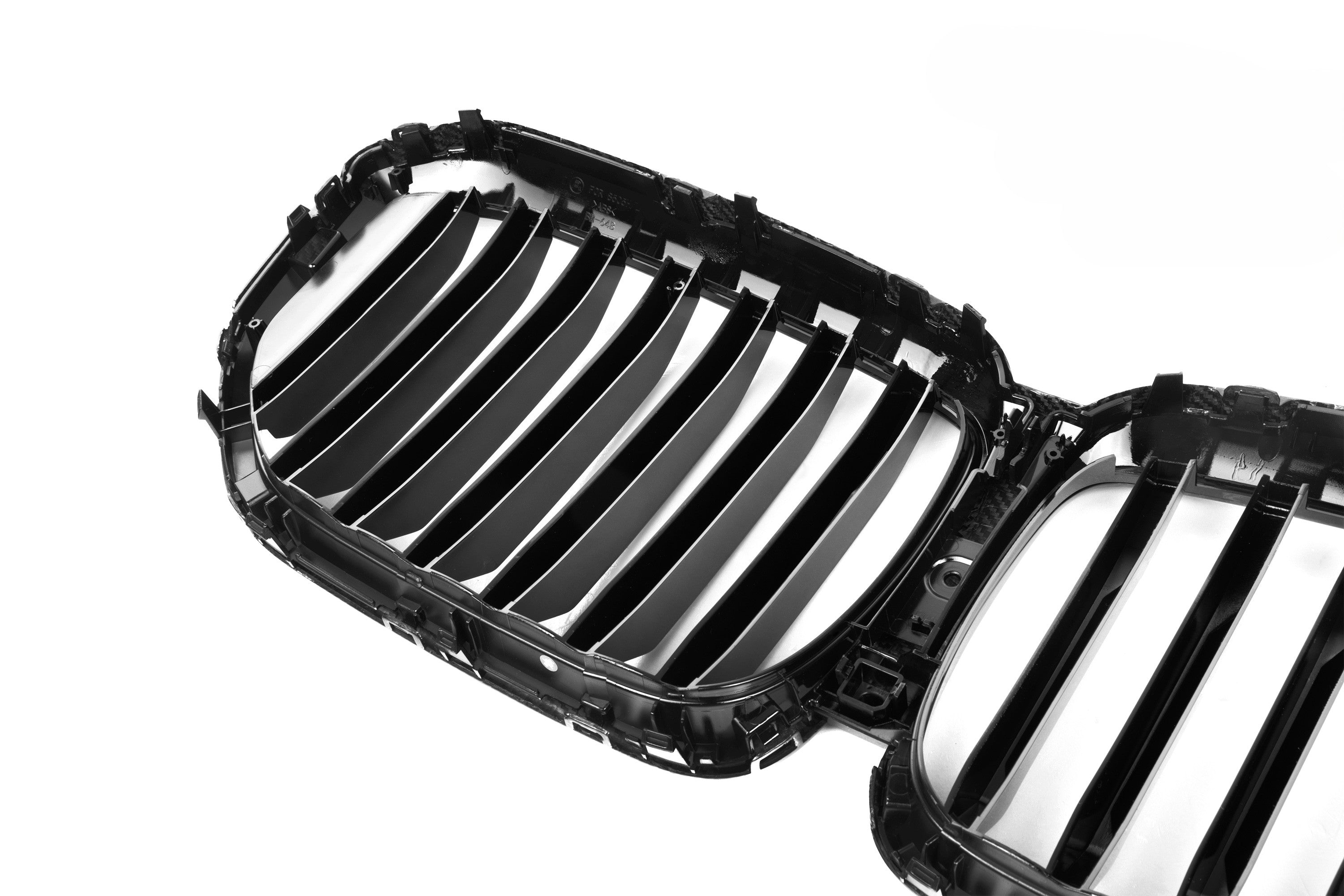 Single Slat Pre-preg Carbon Fibre Front Grille for BMW G05 X5 LCI 23-25 - Carbon Factory