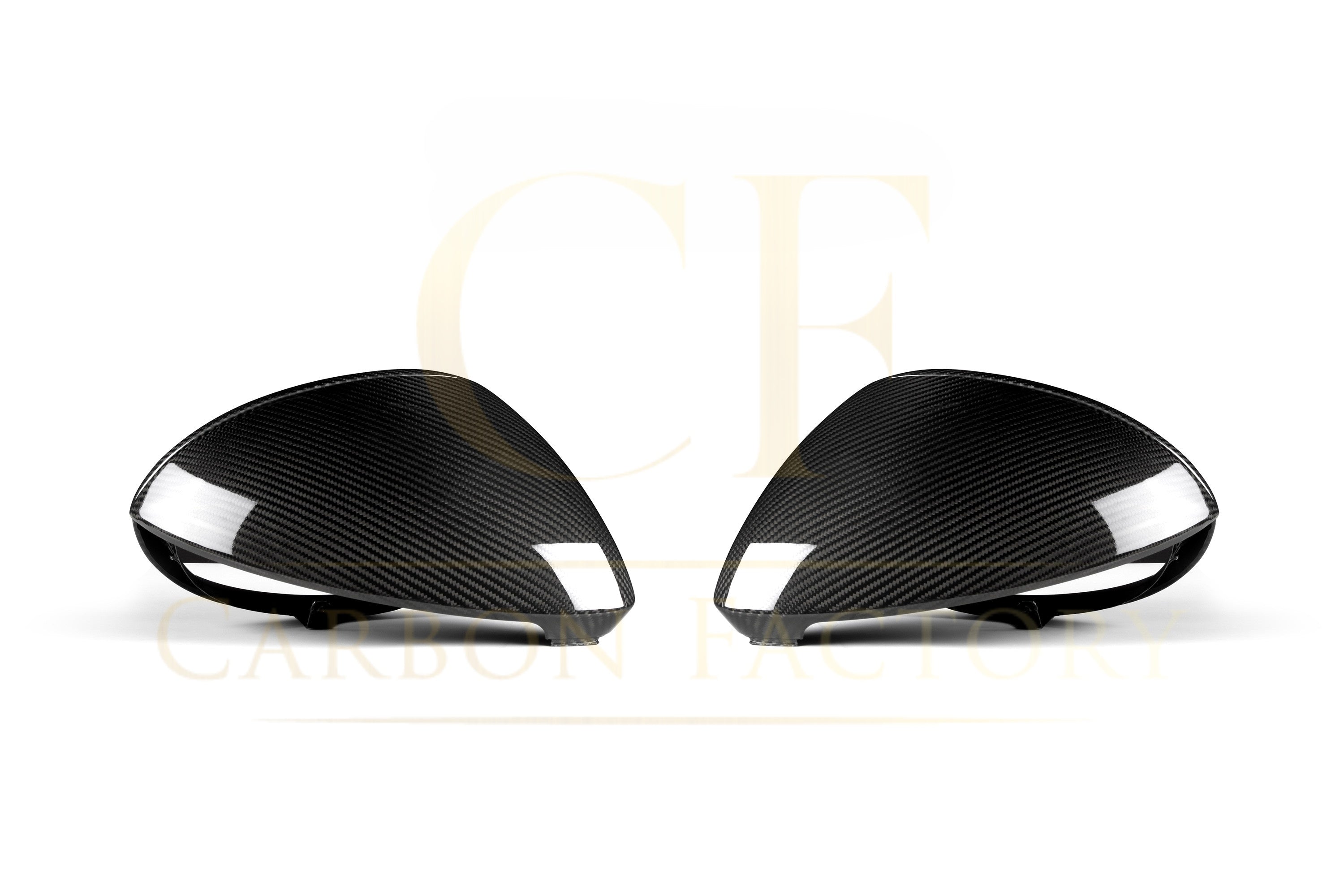 Pre-Preg Carbon Fibre Mirror Covers for Porsche Caynne 9ya 17-Present LHD - Carbon Factory