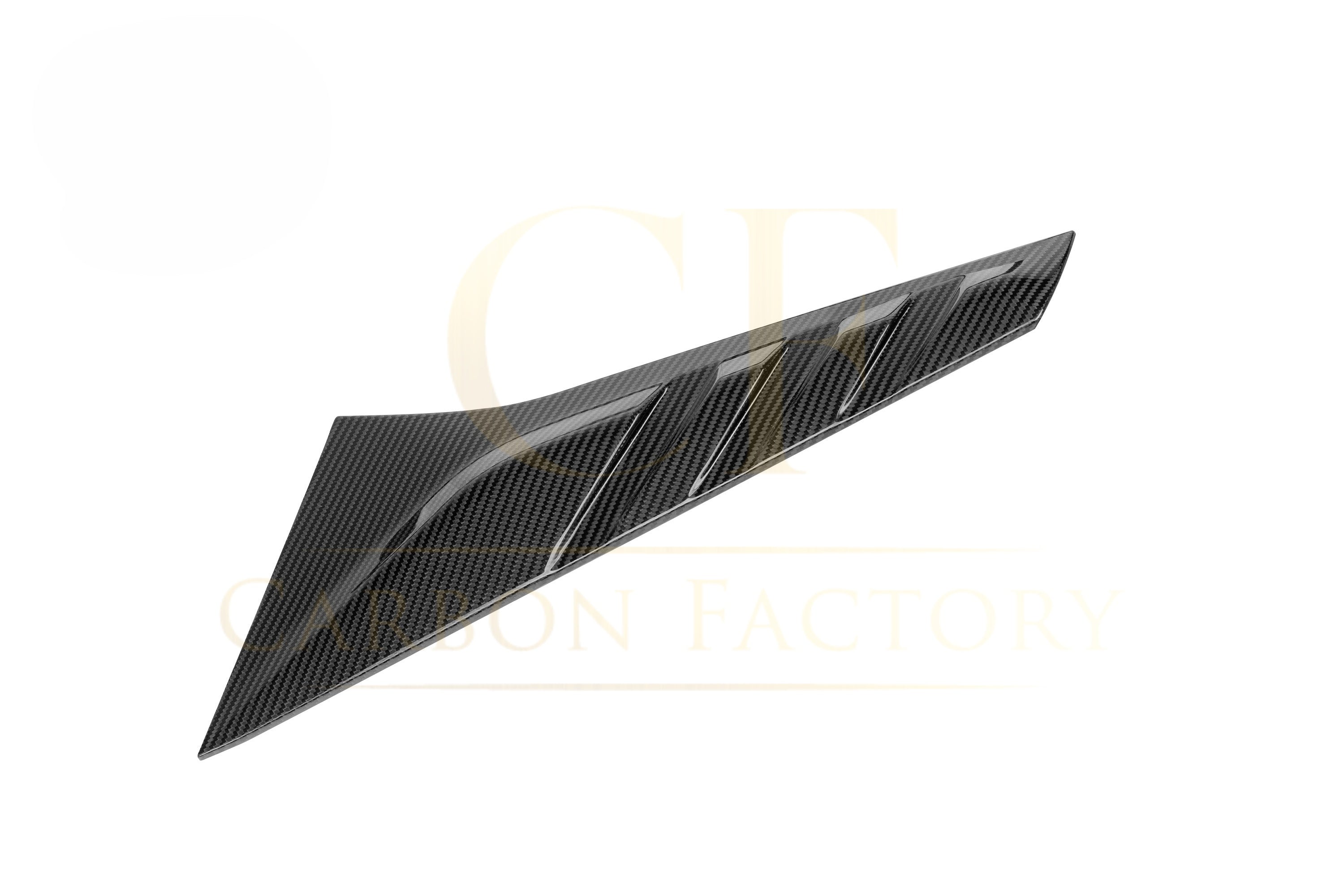 SQ Style Pre-preg Carbon Fiber Rear Window Fins for Audi RS3 8Y Sportback 20-26 - Carbon Factory