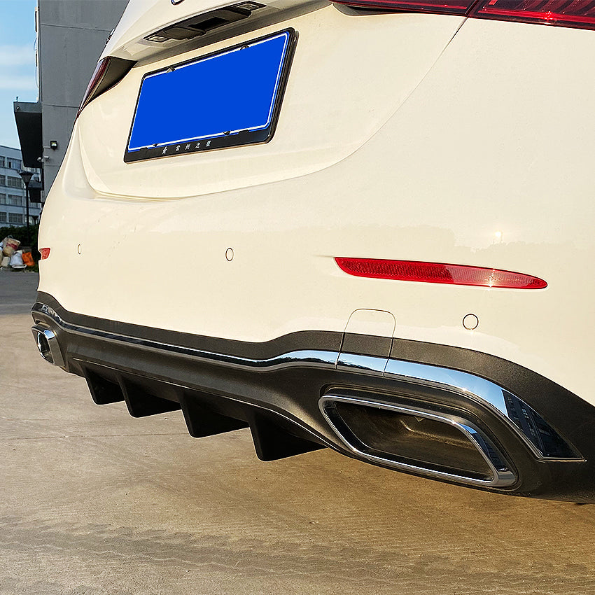OEM Style Matt Black Rear Diffuser for Mercedes Benz W206 C Class 22-Present - Carbon Factory
