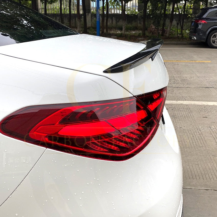 Brabus Style Gloss Black Boot Spoiler for Mercedes Benz W206 C Class Saloon 22-Present - Carbon Factory