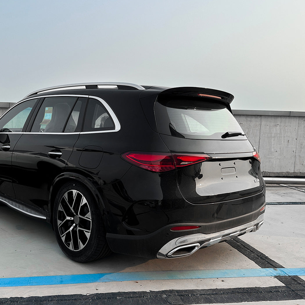 A Style Gloss Black Roof Spoiler for Mercedes Benz X254 GLC SUV 23-26