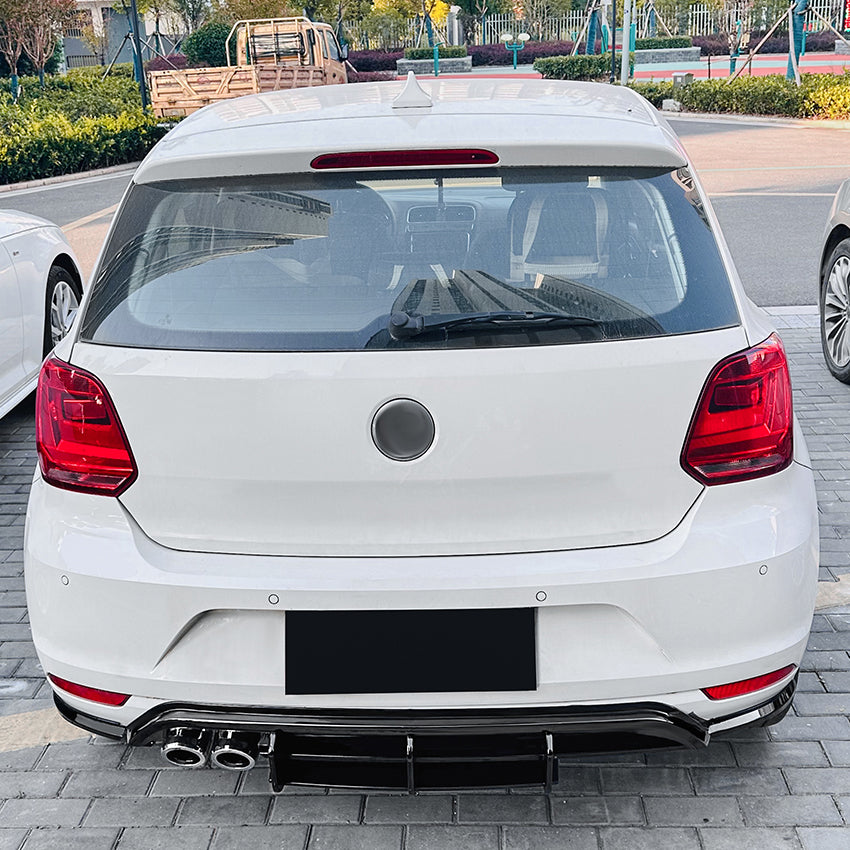Max Style Gloss Black Diffuser for VW Polo MK5 Standard Model 10-14