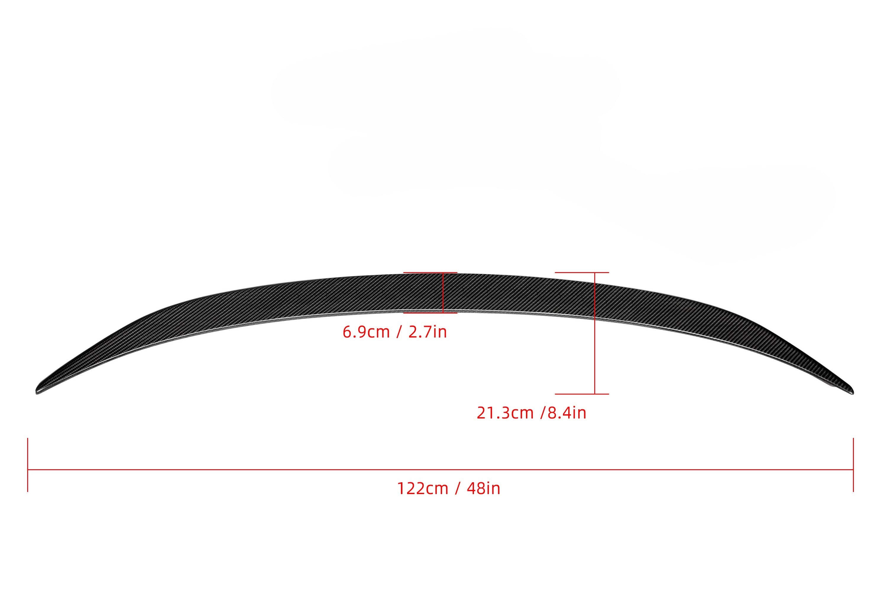 AC Style Pre-Preg Carbon Fibre Boot Spoiler for BMW G20 3 Series G80 M3 G28 i3 19-Present - Carbon Factory
