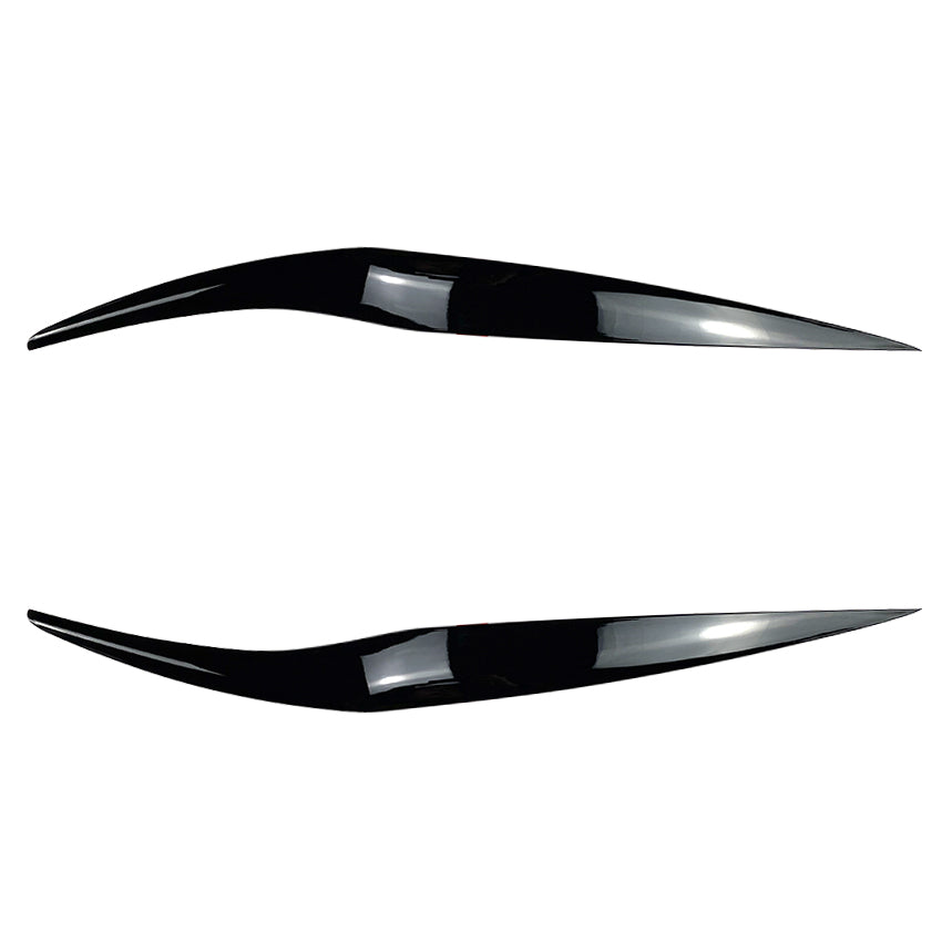 Gloss Black Headlight Trims for Ford Fiesta B299 MK7.5 13-17