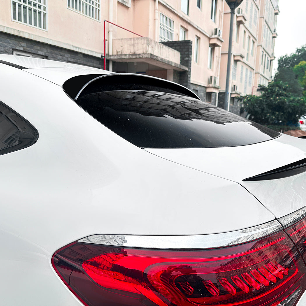 A Style Gloss Black Roof Spoiler for Mercedes Benz C253 GLC Coupe 15-22