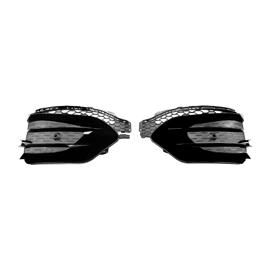 Gloss Black Front Side Grilles for Mercedes Benz W167 C167 GLE 19-23
