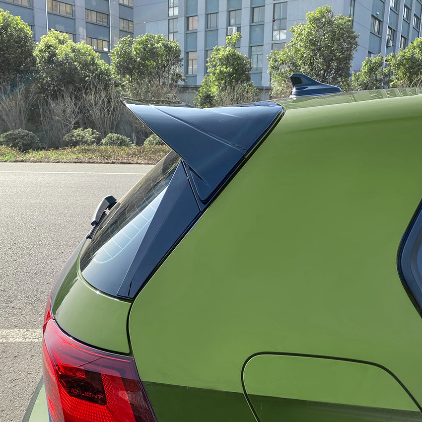 CS Style Gloss Black Spoiler for VW Golf MK8 MK8.5 GTI & R & GTD 20-26