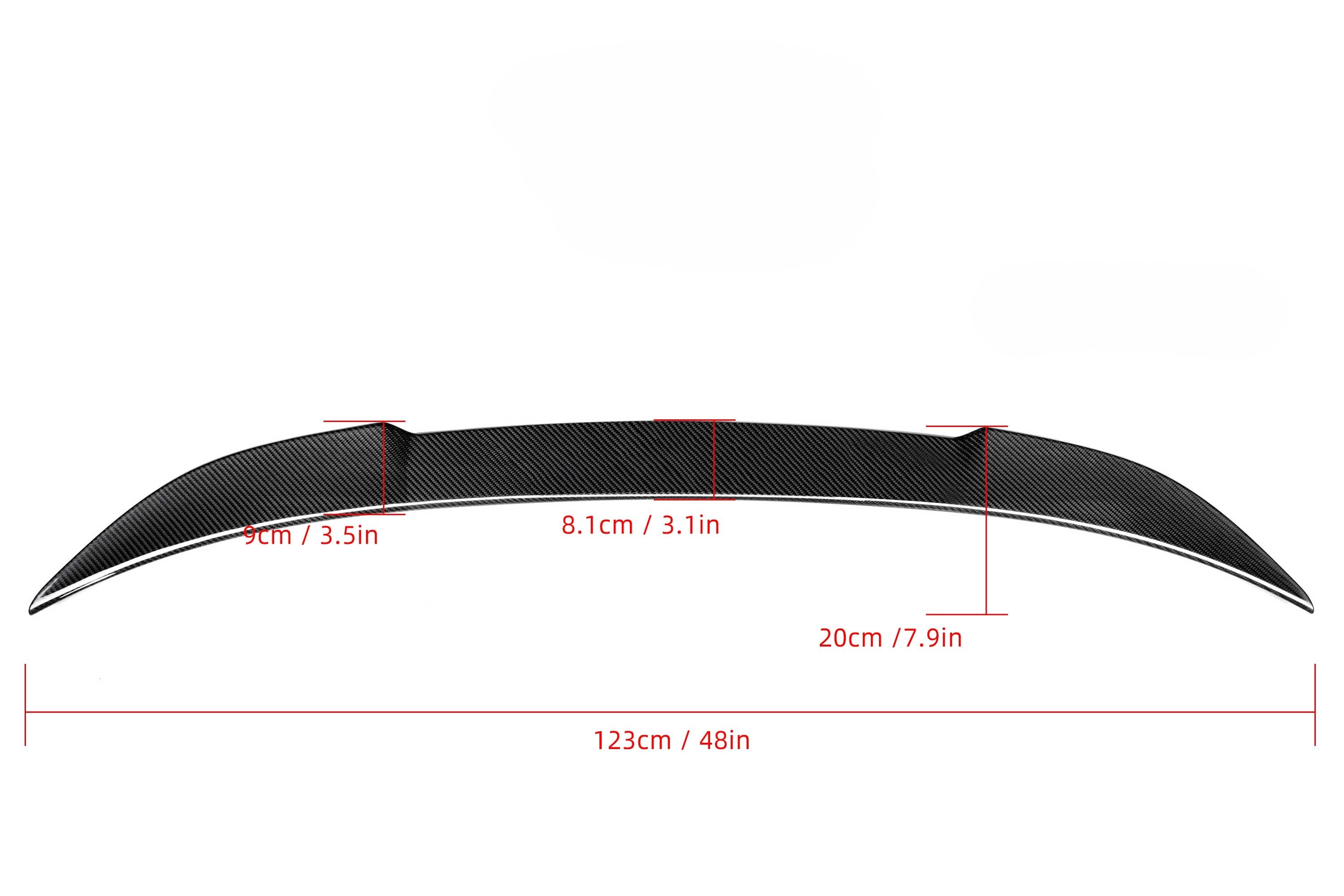 CS Style Pre-preg Carbon Fibre Boot Spoiler for BMW G20 3 Series G80 M3 G28 i3 19-Present - Carbon Factory