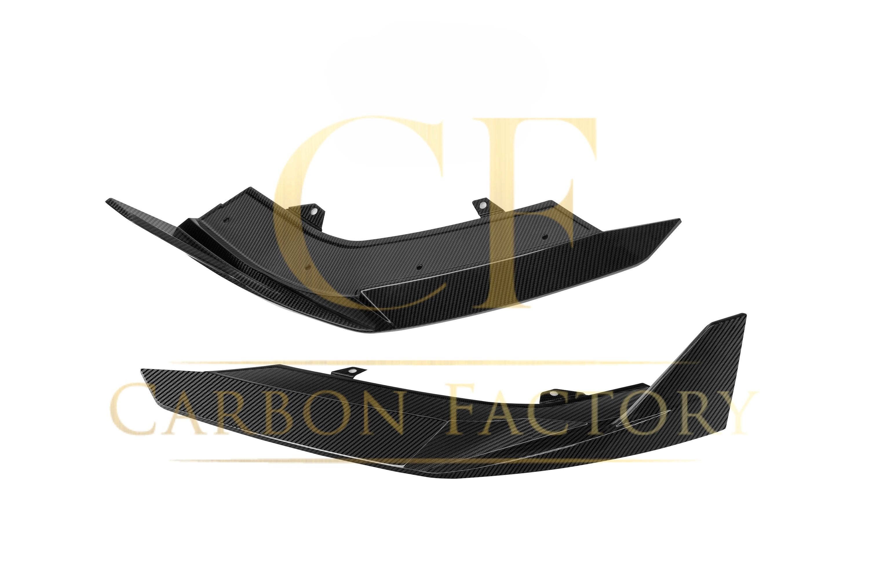 SQ-V1 Style Pre-preg Carbon Fiber Front Splitter for Audi RS3 8Y 24-26 - Carbon Factory