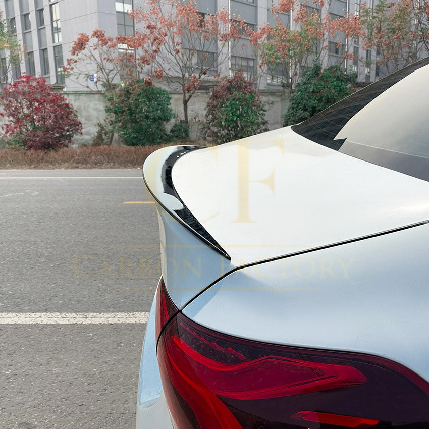 AMG Style Gloss Black Boot Spoiler for Mercedes Benz W177 A Class Saloon 18-25 - Carbon Factory