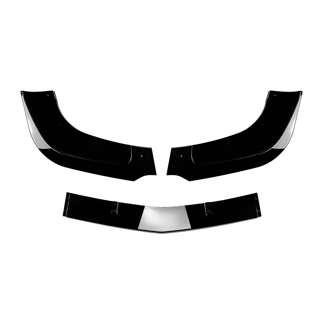 AMG Style Gloss Black Front Splitter for Mercedes Benz C207 E Class Coupe AMG 10-12 - Carbon Factory
