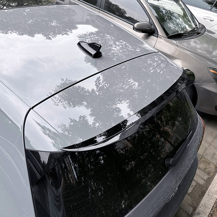 V Style Gloss Black Spoiler for VW Golf MK8 MK8.5 GTI & R & GTD 20-26