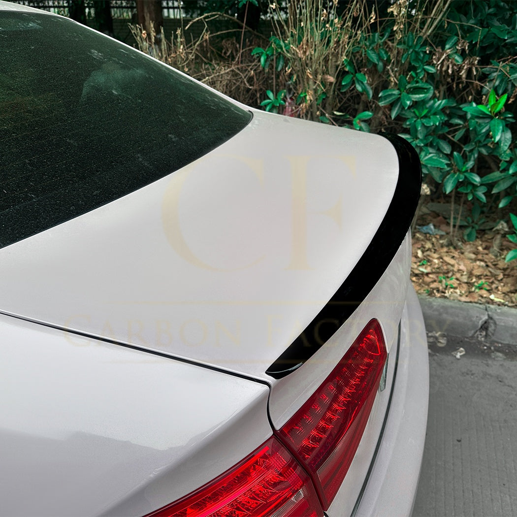 S Style Gloss Black Boot Spoiler for Audi S4 B8 B8.5 08-15 - Carbon Factory