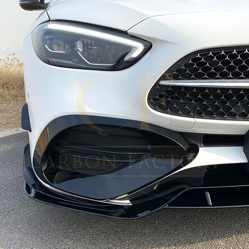 Gloss Black Front Aero Kit for Mercedes Benz W206 C Class 22-Present - Carbon Factory