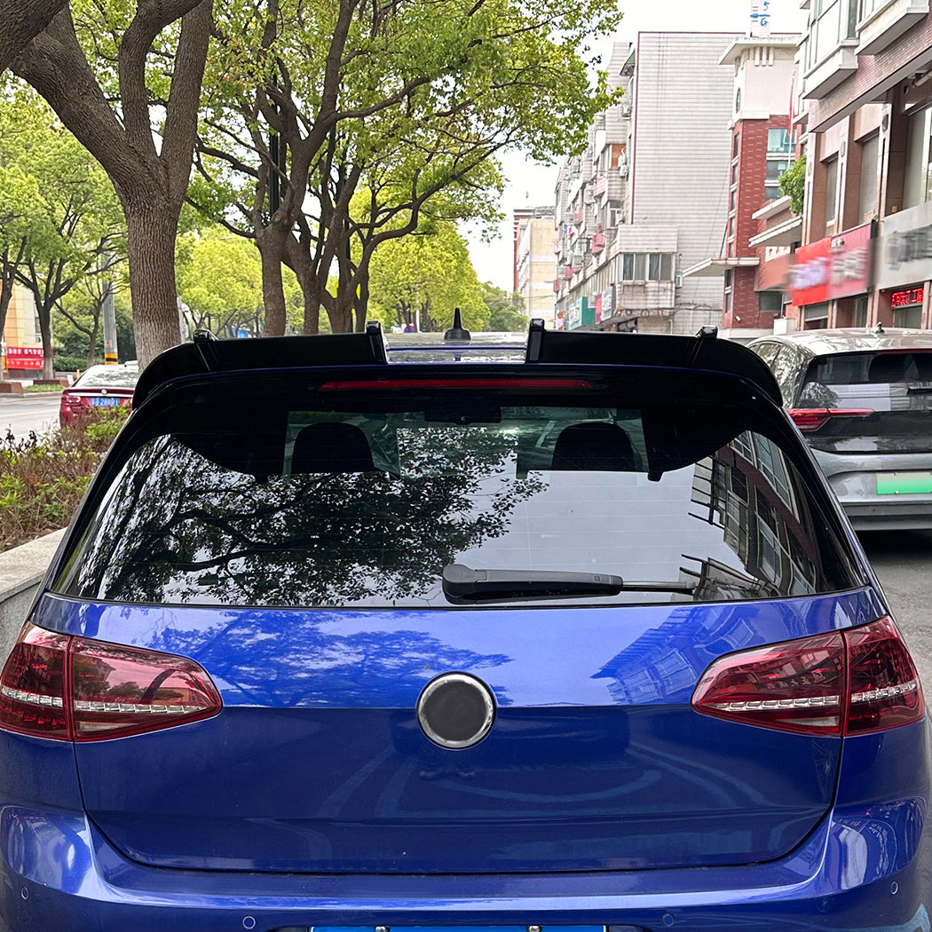 AK Style Gloss Black Spoiler for VW Golf MK7 MK7.5 GTI GTD & R 14-20