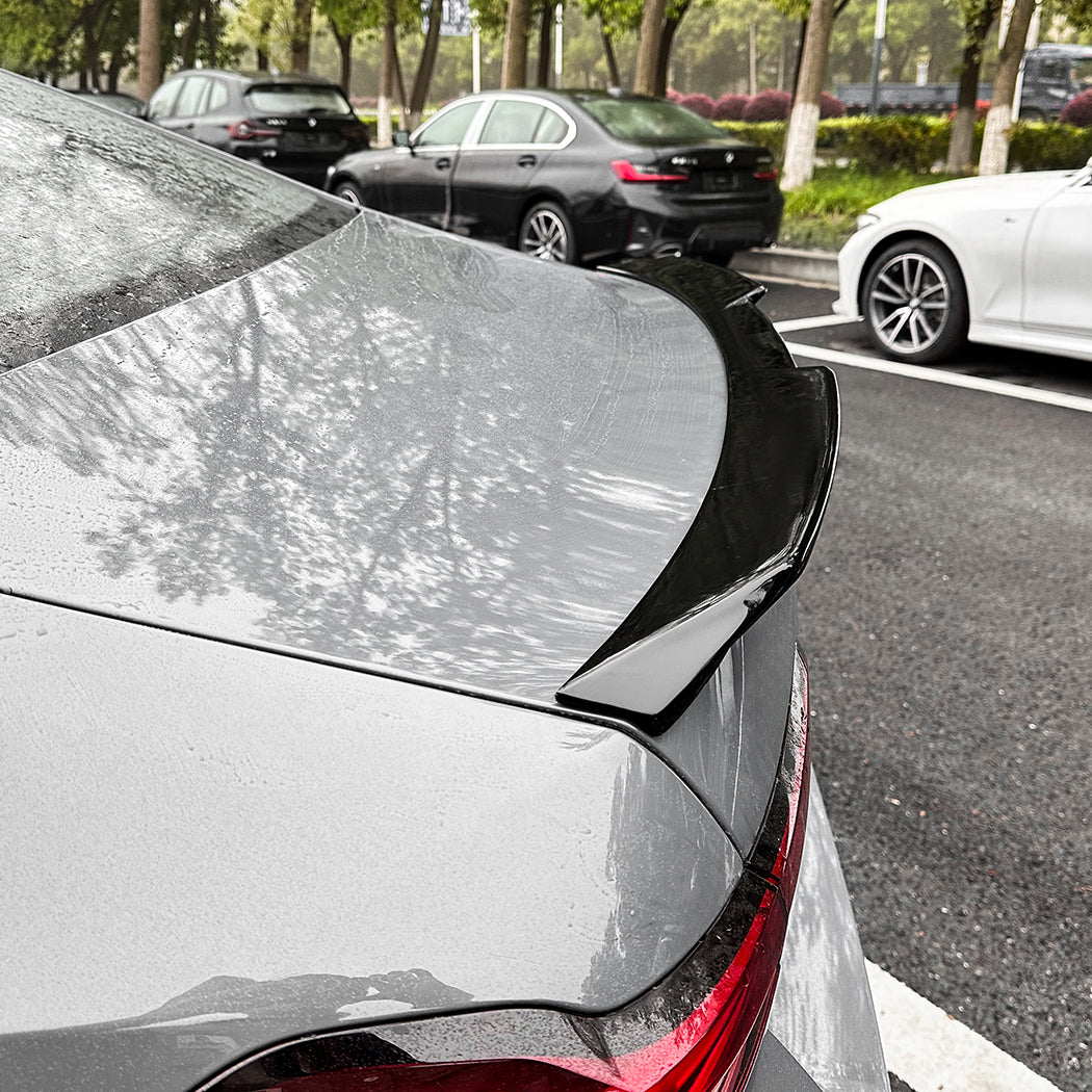 CS Style Gloss Black Boot Spoiler for BMW G60 5 Series G90 M5 24-Present