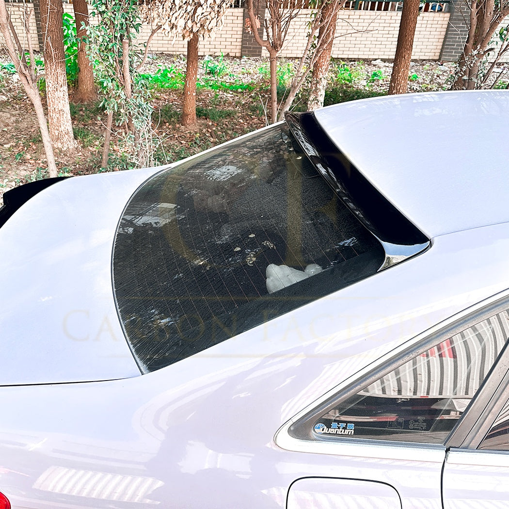 Gloss Black Roof Spoiler for Audi S4 B8 B8.5 08-15 - Carbon Factory