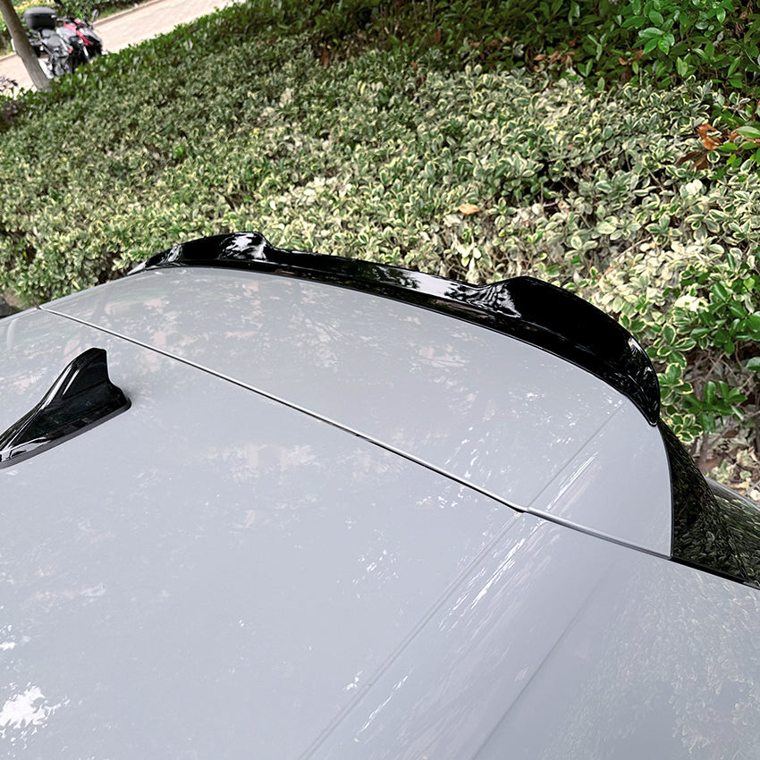 V Style Gloss Black Spoiler for VW Golf MK8 MK8.5 GTI & R & GTD 20-26