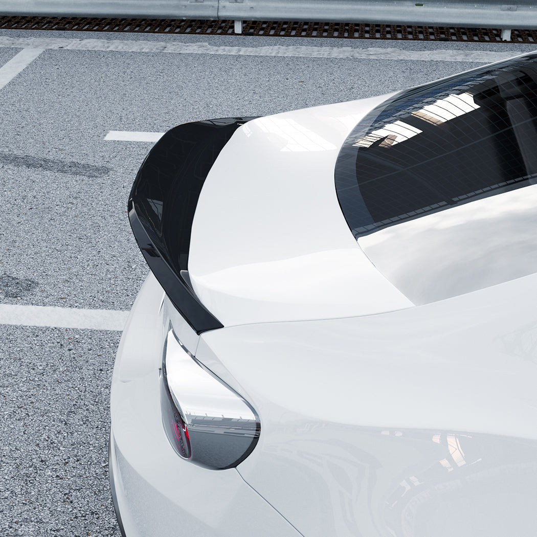 V style Gloss Black Boot Spoiler for Toyota GT86 12-20