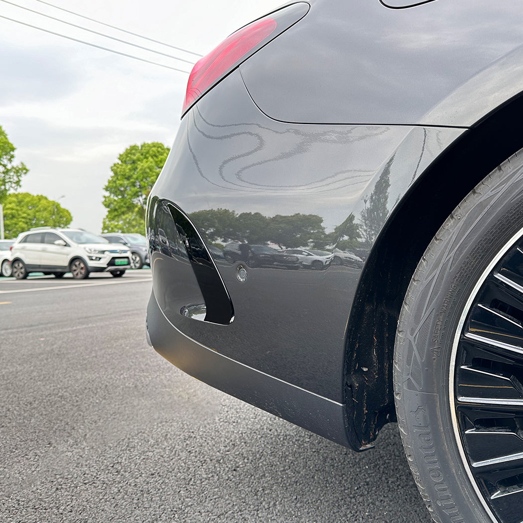 Gloss Black Rear Canards for Mercedes Benz C236 GLE 24-Present