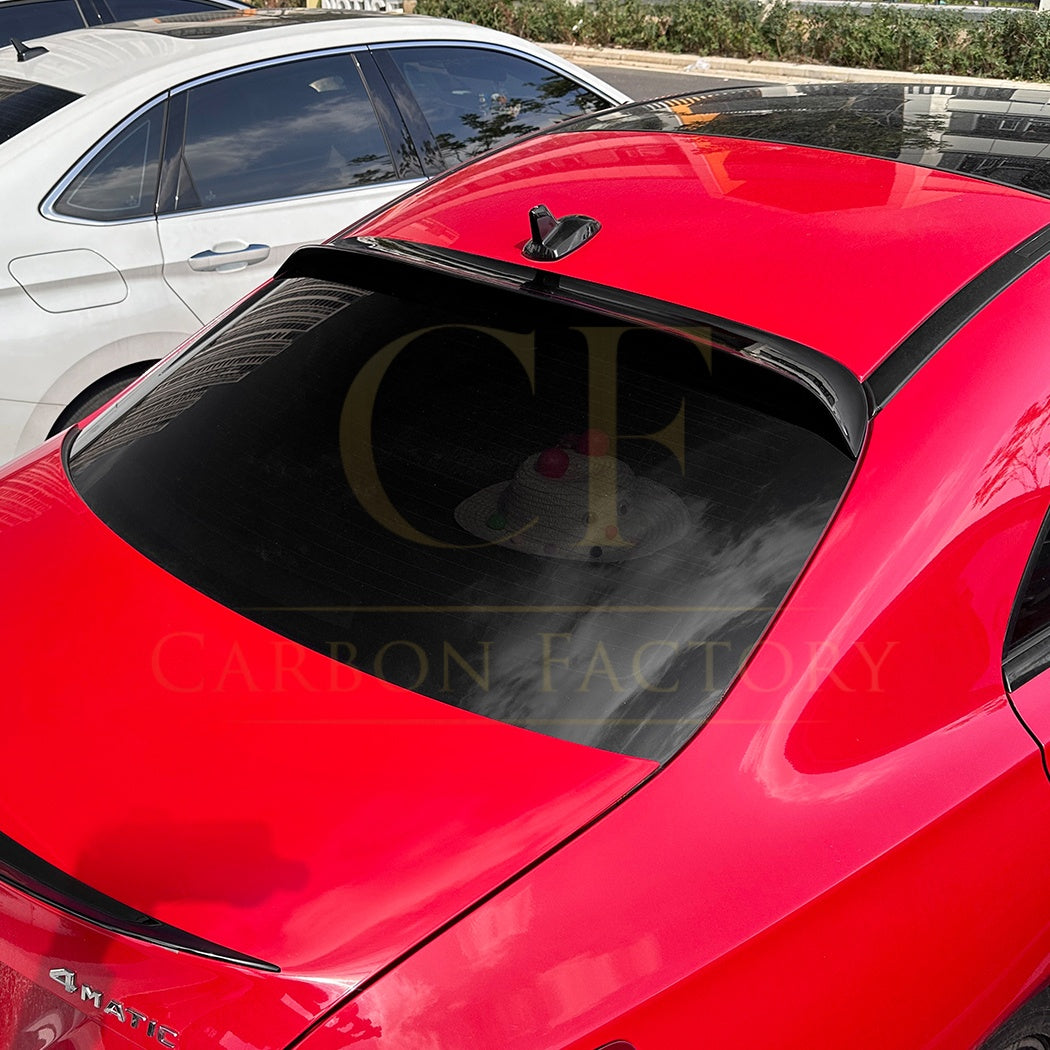 Gloss Black Roof Spoiler for Mercedes Benz W117 CLA 13-19 - Carbon Factory