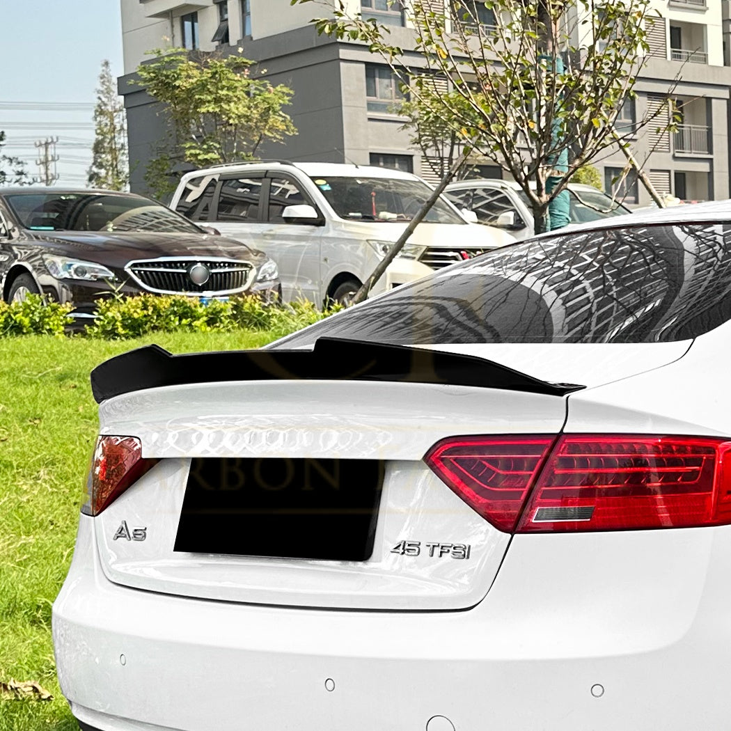 PSM Style Gloss Black Boot Spoiler for Audi B8 B8.5 A5 S5 RS5 2 Door 07-16 - Carbon Factory