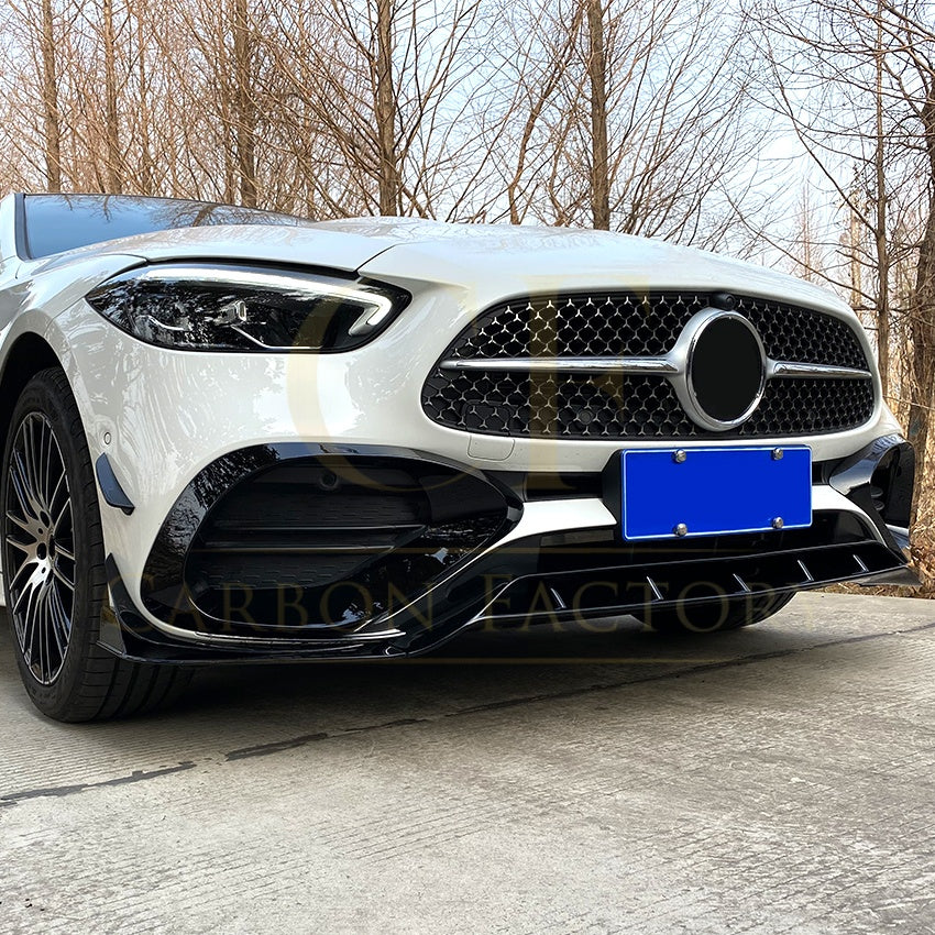 Gloss Black Front Aero Kit for Mercedes Benz W206 C Class 22-Present - Carbon Factory