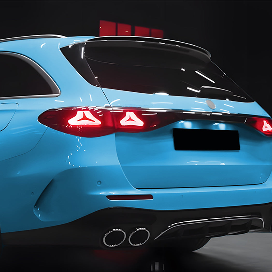 AMG Style Gloss Black Roof Spoiler for Mercedes Benz S214 E Class Estate 24-Present - Carbon Factory