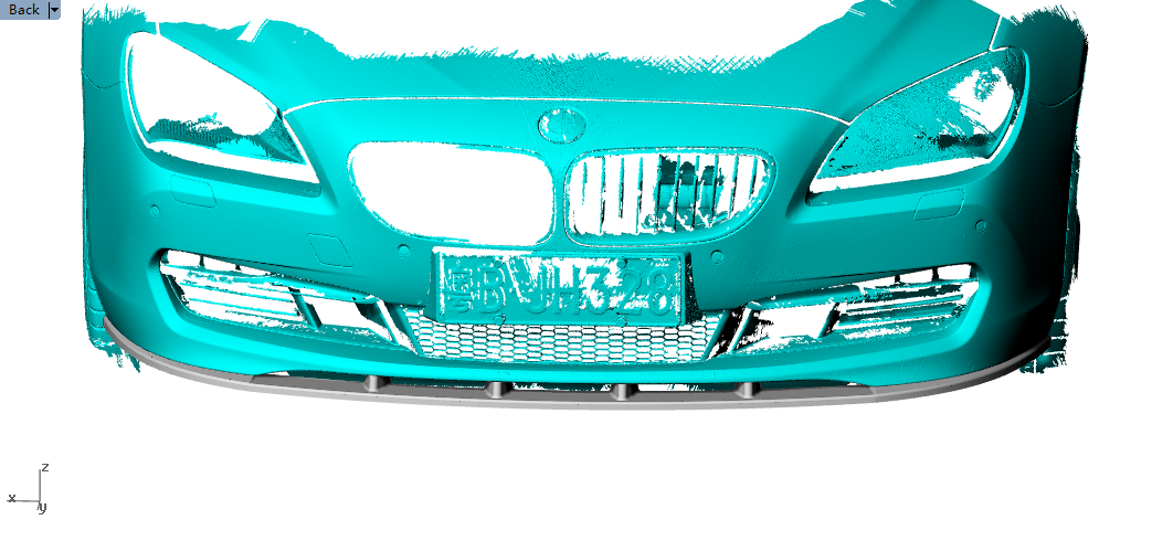 Carbon Fibre Front Splitter for BMW F06 F12 F13 6 Series Non M Sport 11-18