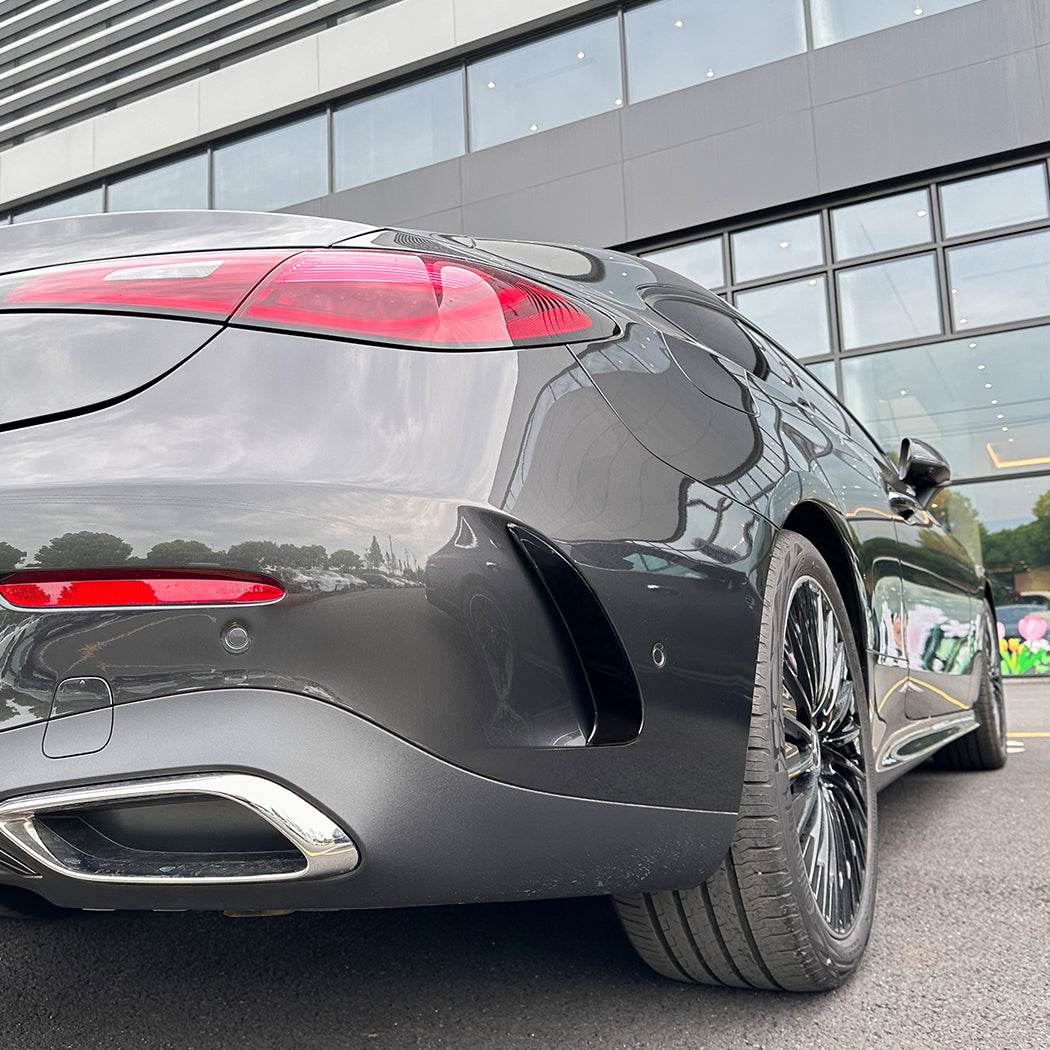 Gloss Black Rear Canards for Mercedes Benz C236 GLE 24-Present