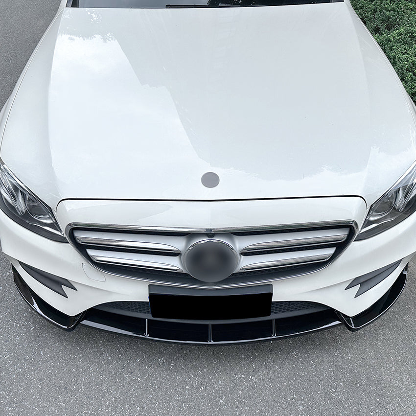 AMG Style Gloss Black Front Splitter for Mercedes Benz W213 C238 E Class AMG 16-20 - Carbon Factory